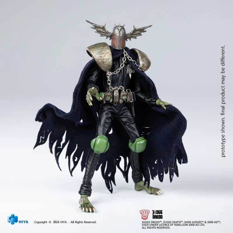 HIYA 6-Inch 1/12 Scale Judge Fear Action Figure - Premium Collectible Super Series - Perfect for Display & Dredd Universe Fans