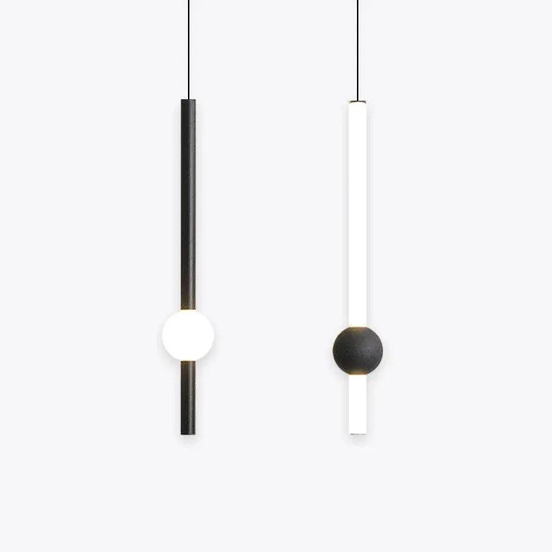 Modern Rectangular Pendant Light - Minimalist Design for Bedroom, Living Room & Dining Room | Sleek Hanging Fixture with Adjustable Height | Perfect for Contemporary Home Decor