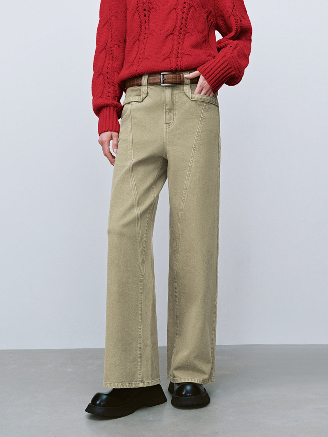 Stylish High-Waisted Denim Jeans for Women - UYL850010 - Perfect for Casual Wear, Office & Date Nights