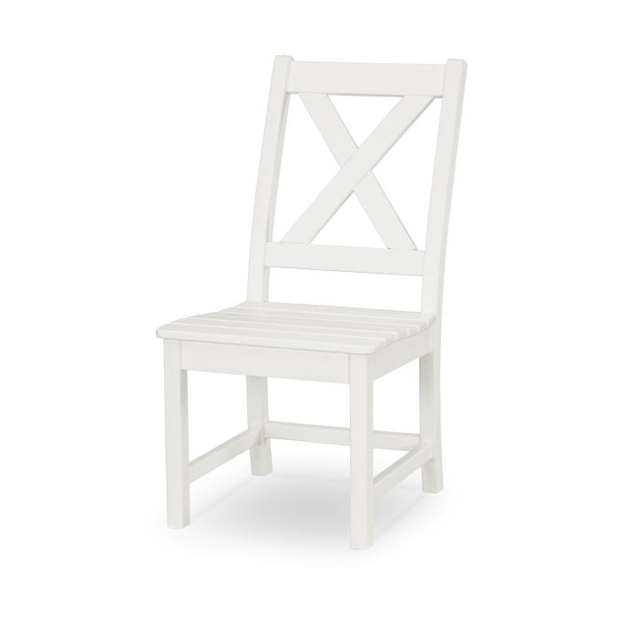 POLYWOOD Braxton Outdoor Dining Chair - Weather-Resistant, Durable & Comfortable - Perfect for Patio, Deck, Poolside & Garden Use