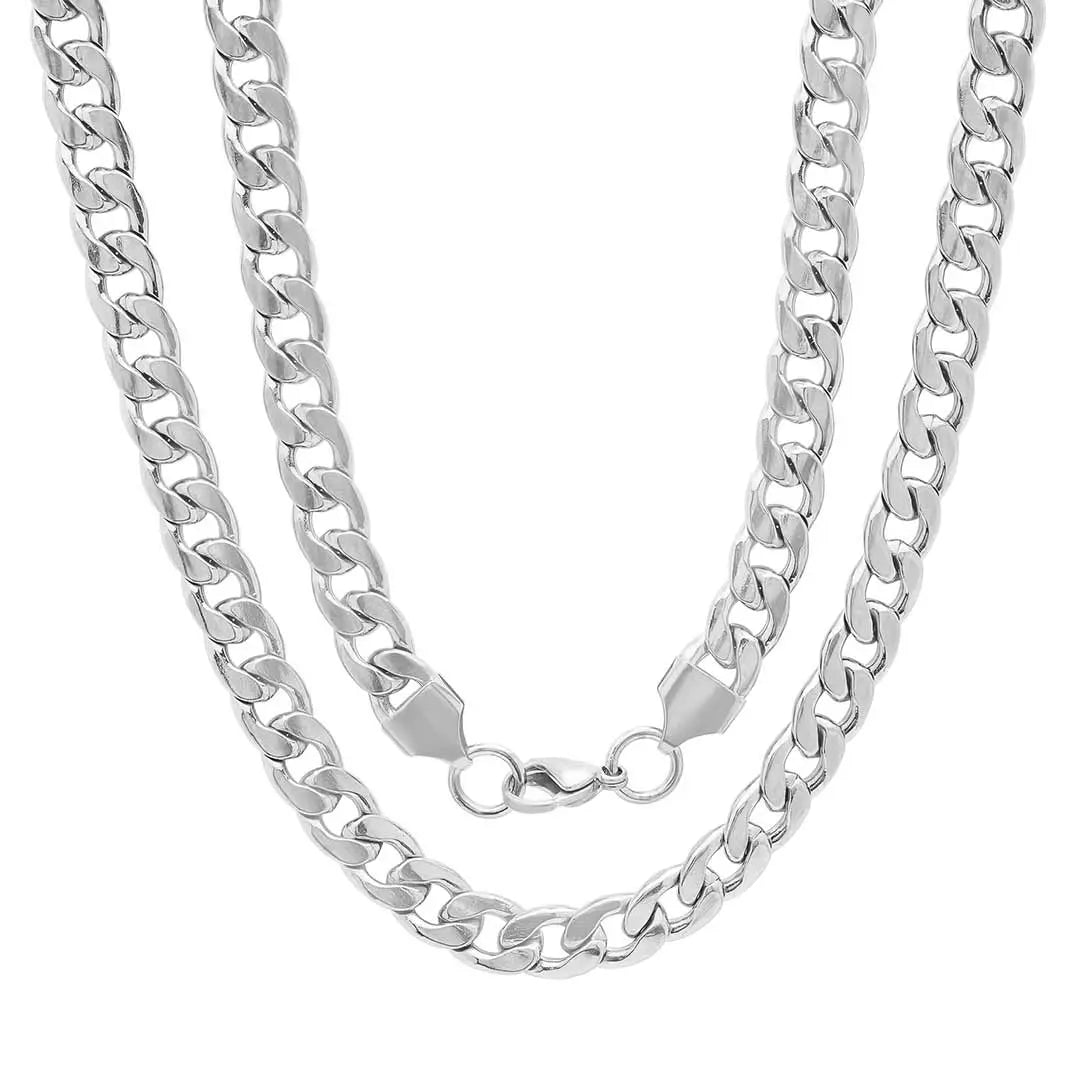 Steeltime Classic Chain Necklace for Women - Elegant Stainless Steel Jewelry for Everyday Wear, Gift Giving & Special Occasions