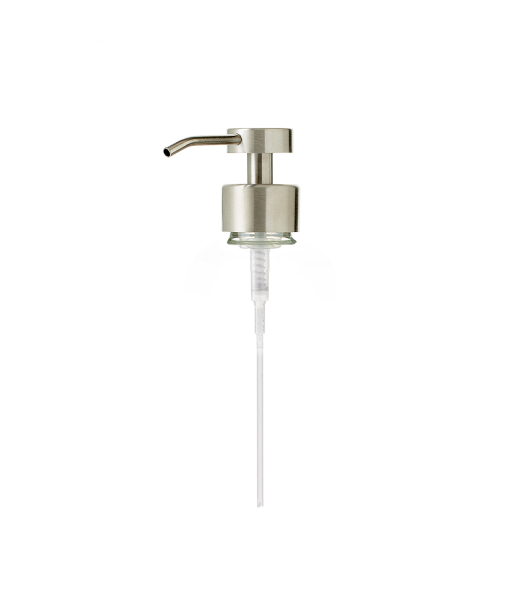 Premium Glass Foaming Soap Dispenser Pump Replacement - Durable & Leak-Proof for Bathroom, Kitchen & Vanity - 2 Pack (New)
