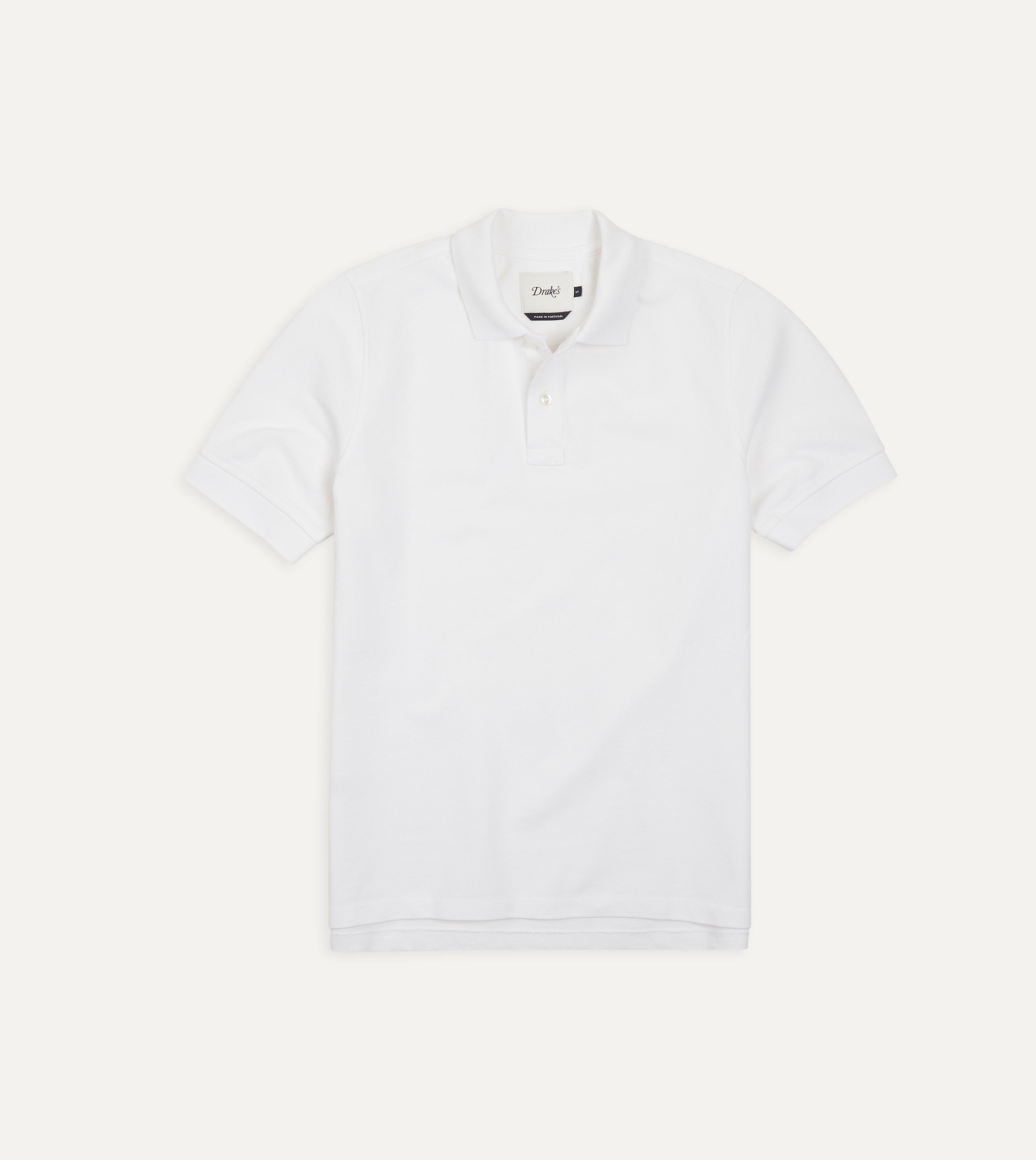 Premium White Piqué Cotton Polo Shirt for Men - Breathable & Comfortable Casual Wear - Perfect for Golf, Office & Summer Outfits