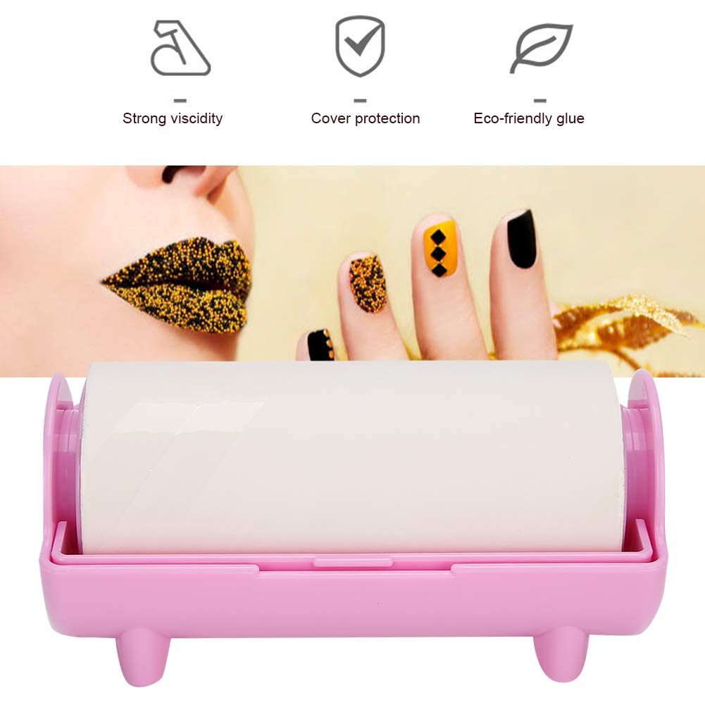 Professional Nail Stamper Kit with Oil Absorbing Sheets - Nail Art Pattern Removal Tool for Manicures at Home & Salon | DIY Nail Design Essential for Gel & Acrylic Nails