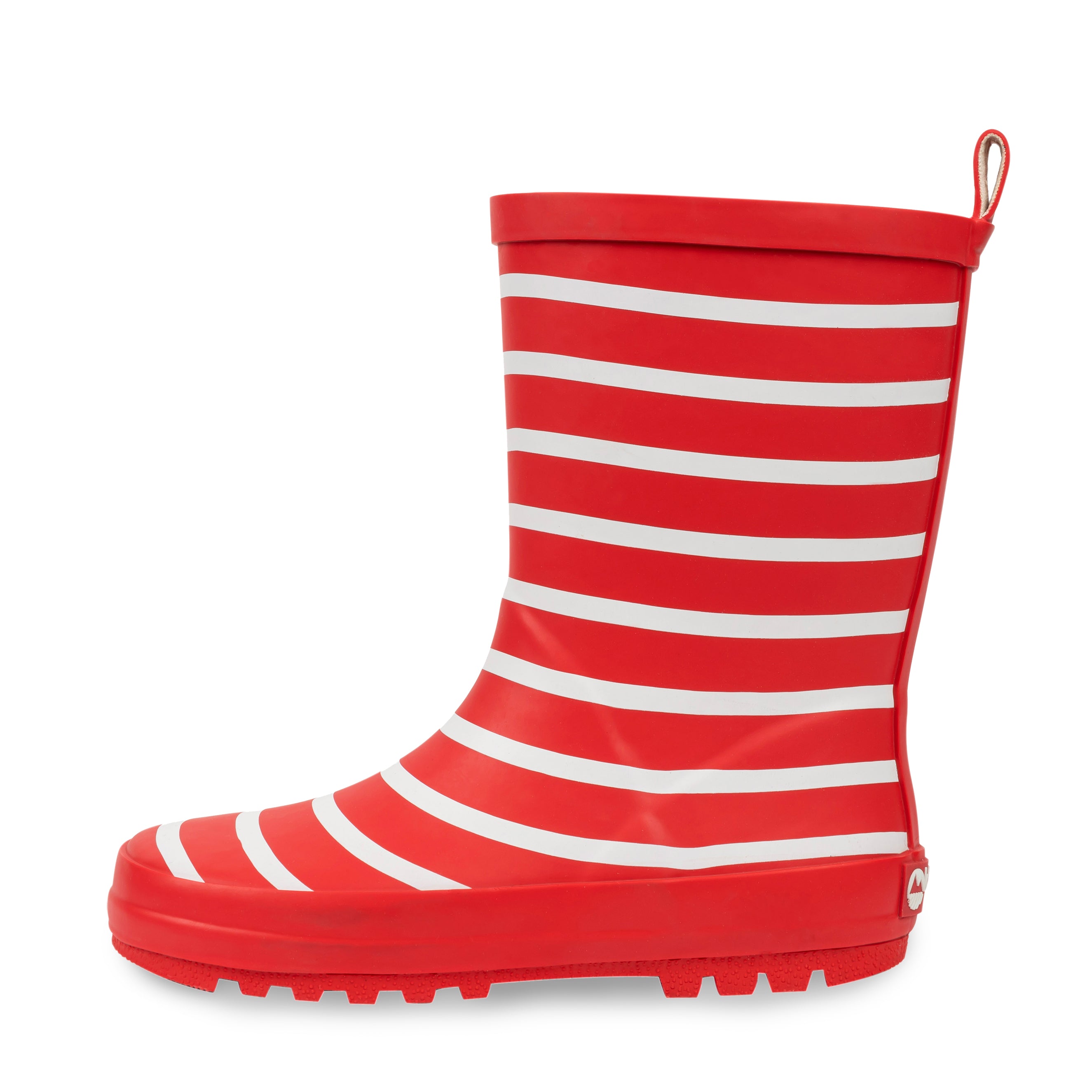 Kids' Waterproof Striped Rain Boots - Durable & Comfortable Wellington Boots for Outdoor Play, Puddle Jumping & Garden Adventures