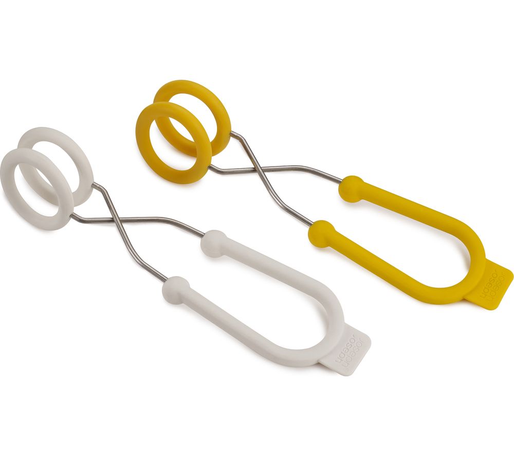 2-Piece Egg Boiling Tongs - Stainless Steel Kitchen Utensil for Perfect Soft/Hard Boiled Eggs - Ideal for Breakfast, Salad Making & Meal Prep