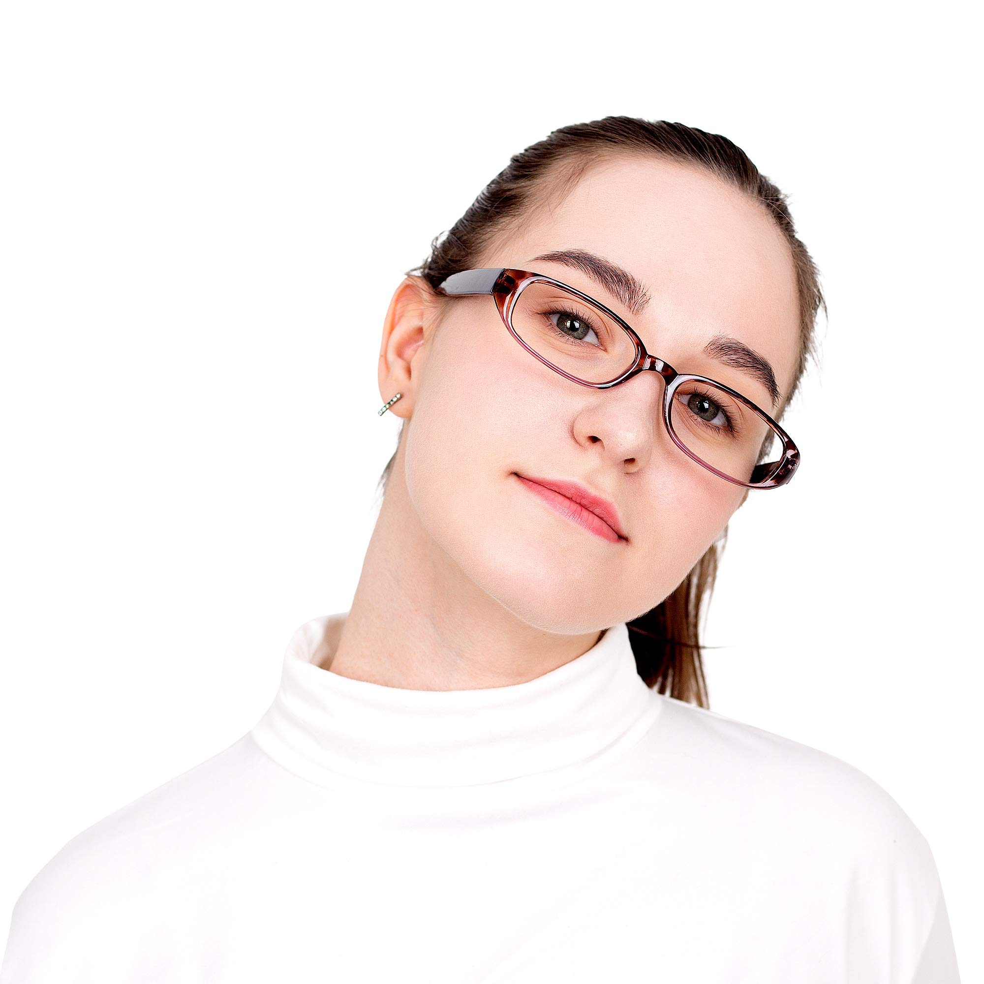 LifeArt 4 Pairs Reading Glasses with Blue Light Blocking - Anti-Eye Strain Computer Glasses for Men & Women - Perfect for Office Work, Gaming & Screen Time