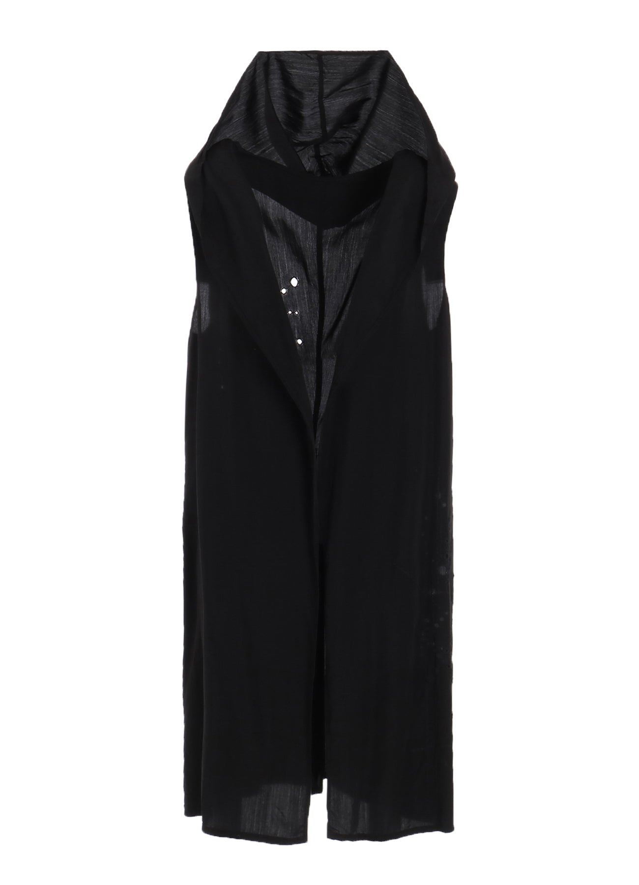 Cupro Dungaree Baller Lace Hoodie Vest - Stylish Layering Piece for Women, Perfect for Casual Outfits, Streetwear Fashion, and Everyday Comfort