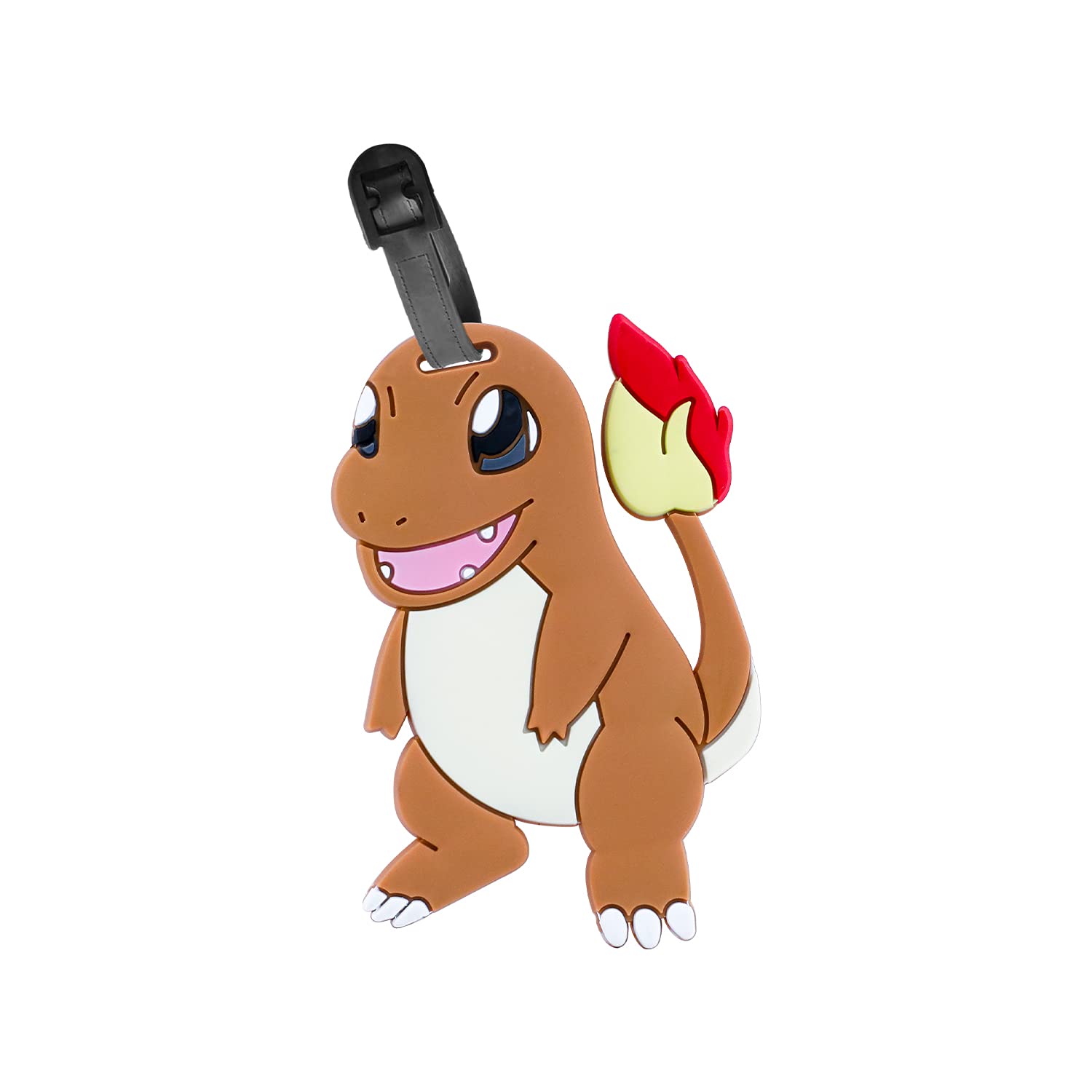 Anime Luggage Tags - Squirtle, Bulbasaur & Gengar Themed Travel ID Tags with Belt Strap (Set of 3) - Perfect for Suitcases, Backpacks & Travel Bags Identification