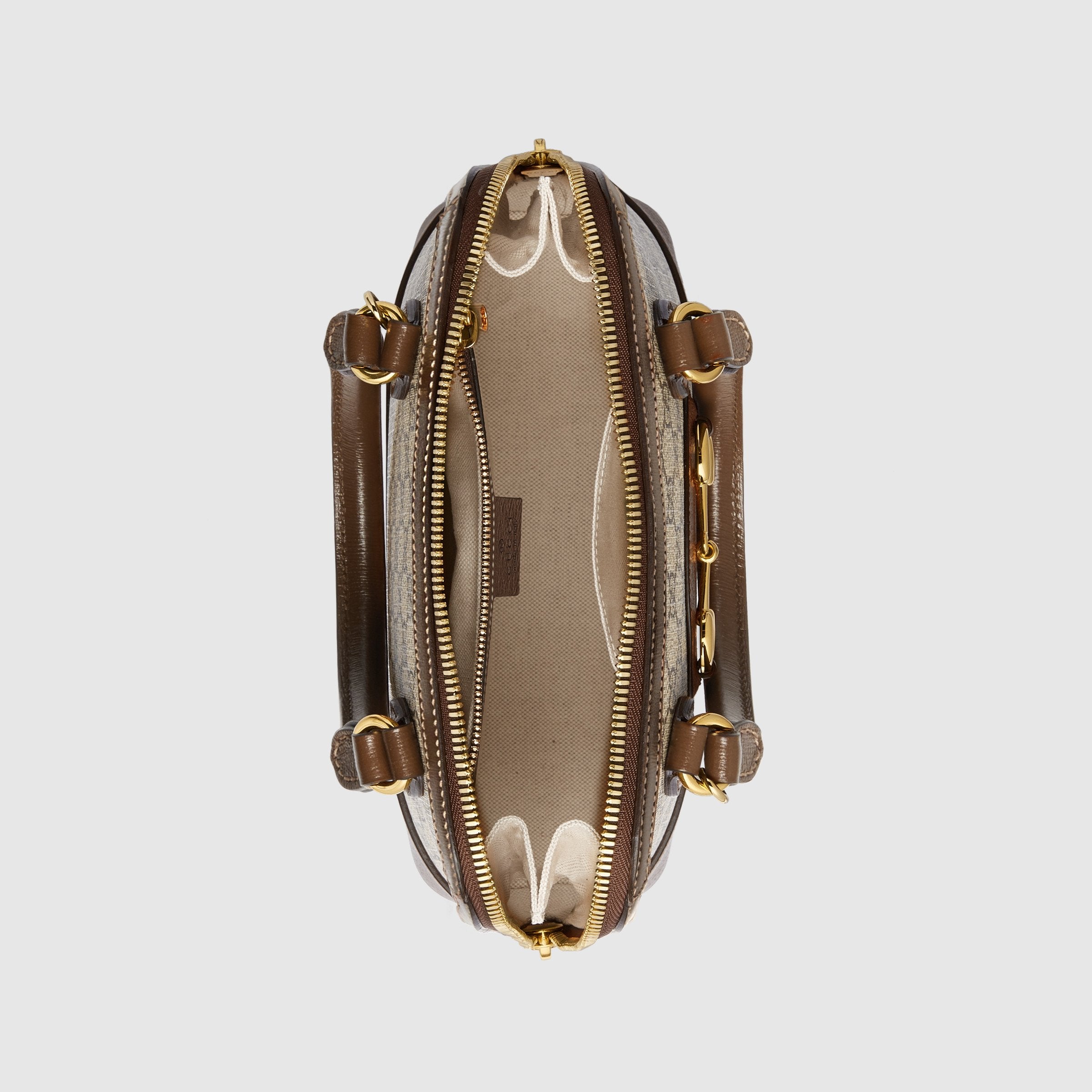 Gucci 1955 Horsebit Small Top Handle Bag GG Supreme - Luxury Designer Crossbody Purse for Women | Perfect for Work, Date Night & Special Occasions