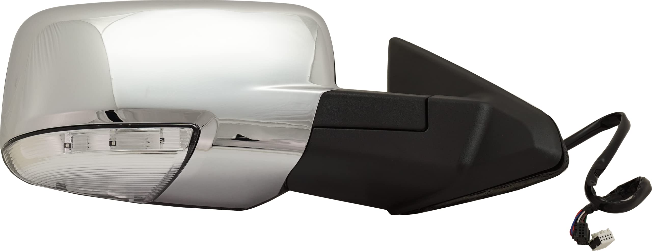 Garage-Pro Heated Power Glass Mirror with In-Housing Signal Light - Compatible with 2011-2012 Ram 1500/2500, 2009-2010 Dodge Ram 1500 & 2010 Ram 2500 (Passenger Side) - Perfect for Winter Driving & Enhanced Safety