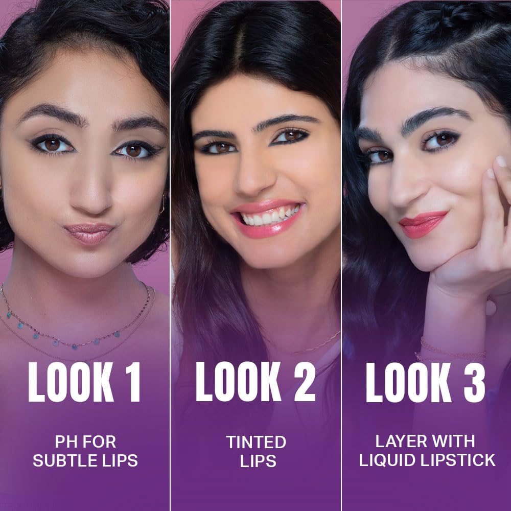 Elle 18 OMG Lip Gloss - Wicked Wine Shade, Glossy Non-Sticky Formula with Rapeseed & Jojoba Oil, Lightweight Moisturizing Lip Gloss for Full Coverage (2.5ml) - Perfect for Everyday Wear, Date Nights & Special Occasions