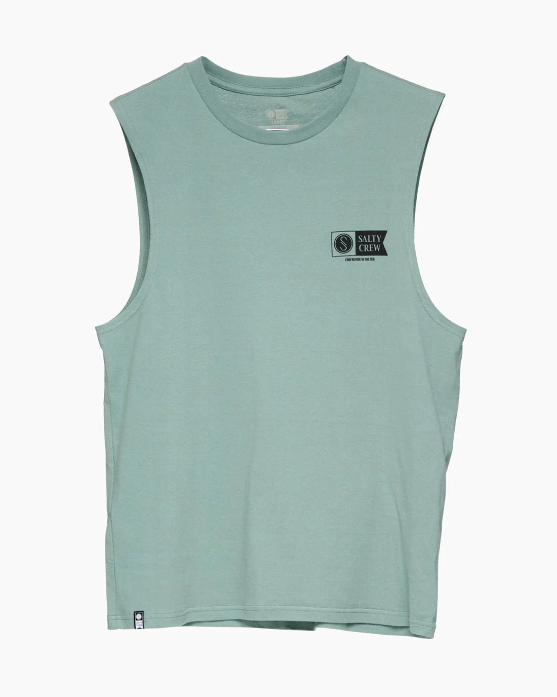 Salty Crew Snap Attack Muscle Tee - Men's Quick-Dry Performance Shirt for Surfing, Gym & Outdoor Activities