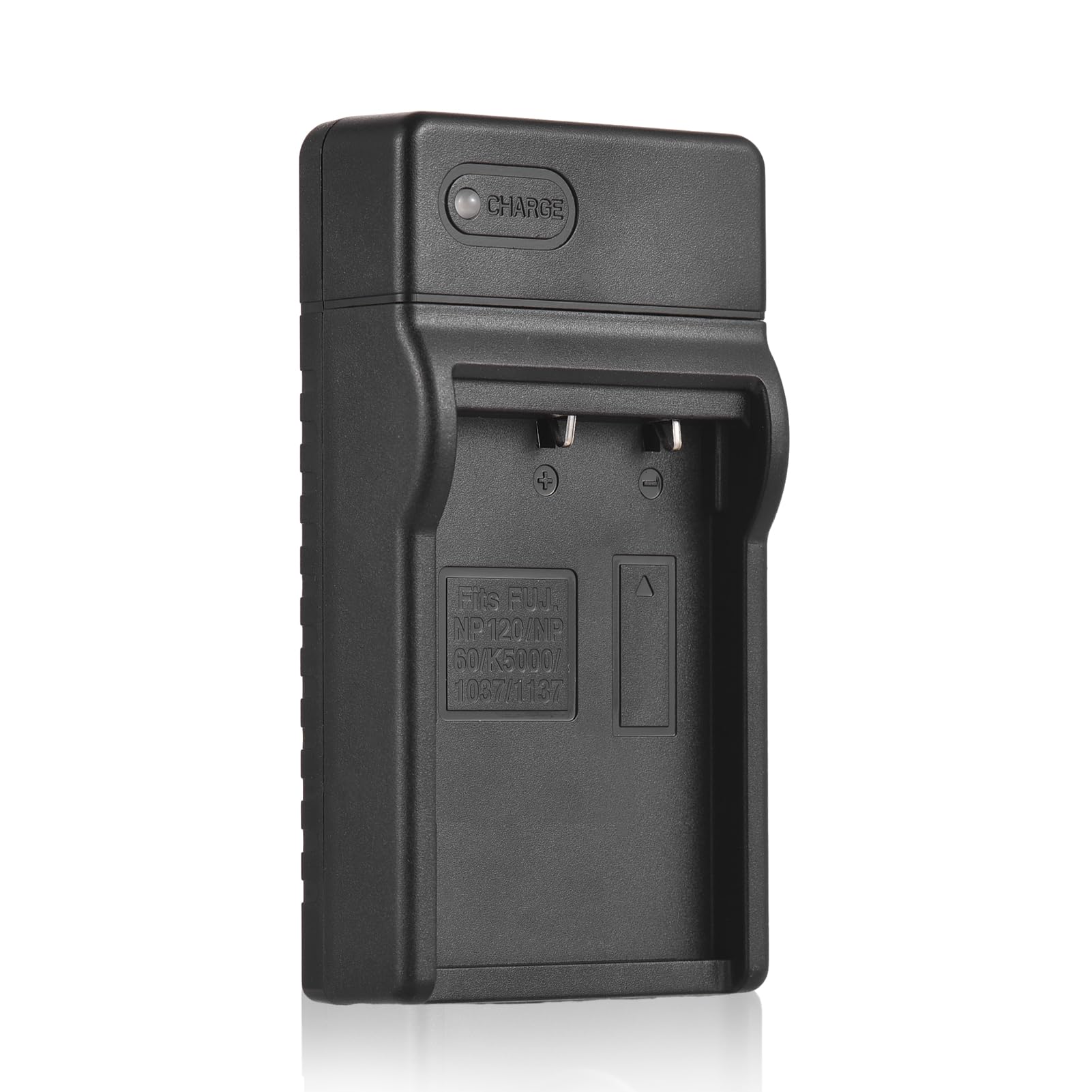 Andoer NP-120 Battery Charger with LED Indicator, Type C Port & USB Cable - Compatible with ORDRO HDR-AC3/AC5/AZ50/V12/V7 Plus Camcorder Batteries - Perfect for Travel Vlogging, Outdoor Filming & Professional Videography
