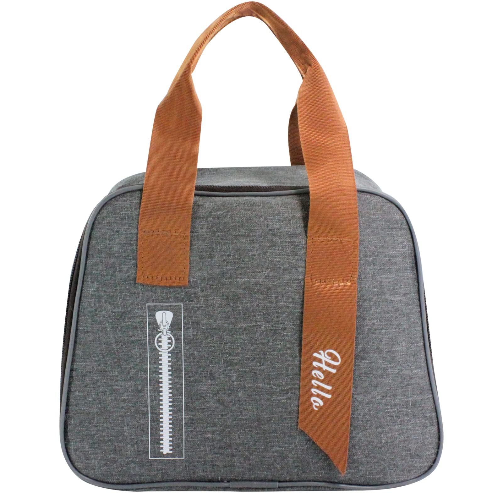 **SineGux Insulated Bento Lunch Bag - Reusable & Portable Meal Prep Lunch Box Organizer for Work, School, Picnic & Travel - Leakproof & Easy Clean Cooler Tote for Women, Men & Teens (Grey) - Perfect for Office, Outdoor & Daily Use**