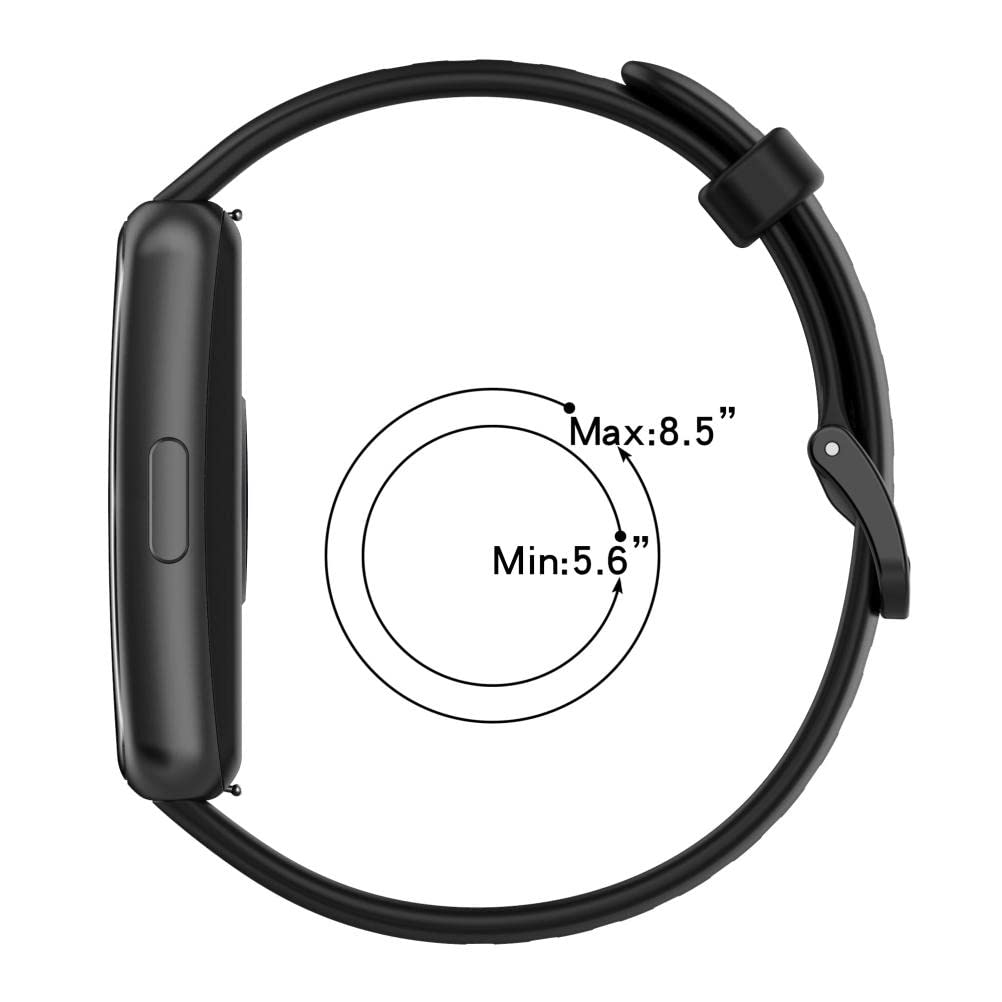 Honor Band 7 Replacement Strap - Durable TPU Smart Watch Band Compatible with Honor Band 7 - Perfect for Fitness, Running, Swimming & Daily Wear