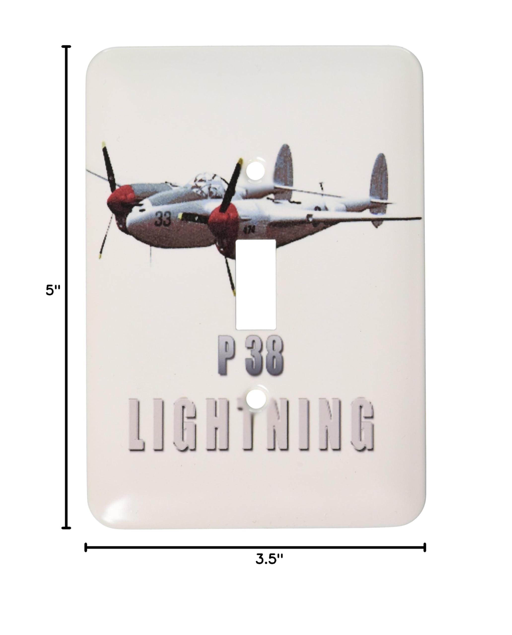 3D Rose lsp_31870_1 Multi-Color Aircraft Toggle Switch - Perfect for Aviation Enthusiasts, DIY Cockpit Builds & Flight Simulator Setups