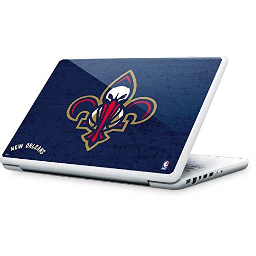 Officially Licensed NBA New Orleans Pelicans Laptop Skin for MacBook 13-inch | Protective Vinyl Decal Sticker | Perfect for Work, School & Travel