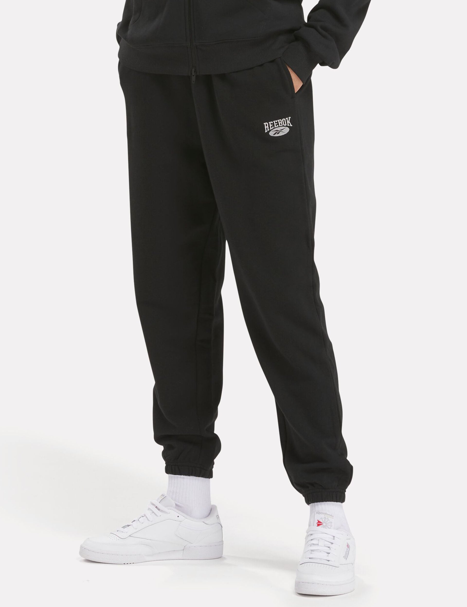 Archive Essentials French Terry Pants for Men & Women - Soft Comfortable Lounge Pants in Black - Perfect for Yoga, Home Wear and Casual Outfits