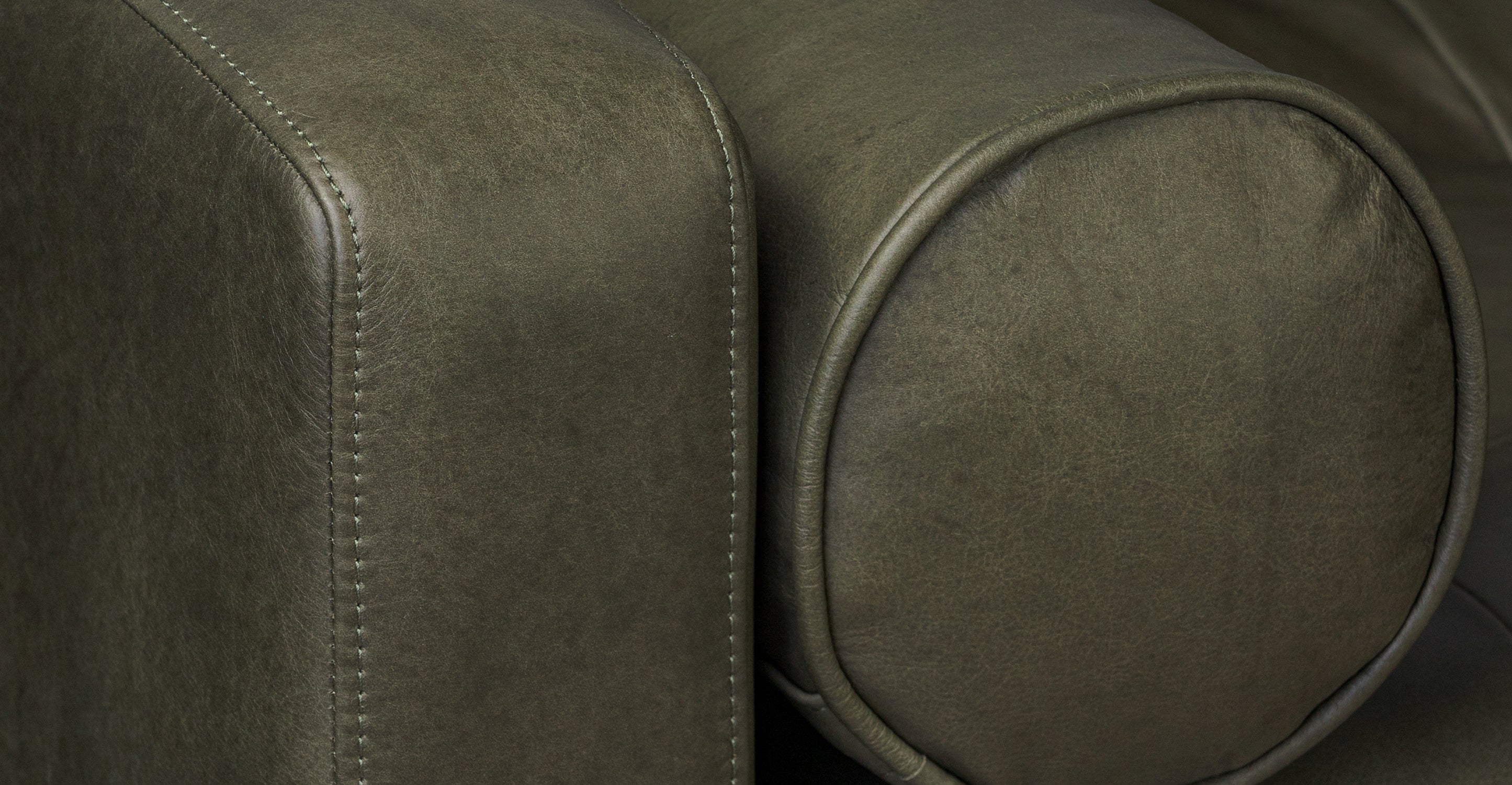 Premium Napa Leather Sofa - Modern Luxury Living Room Furniture for Home & Office - Perfect for Relaxing, Entertaining & Stylish Decor