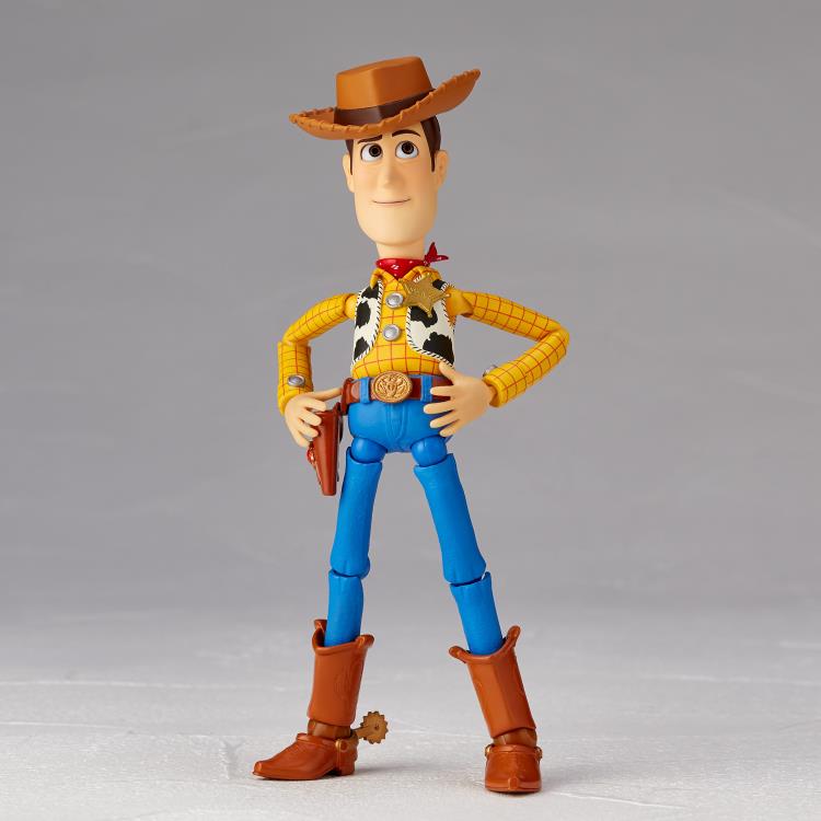Amazing Yamaguchi Revoltech Action Figure - Woody Ver. 1.5 Collectible Toy for Disney Pixar Fans | Perfect for Display, Photography & Toy Story Collections