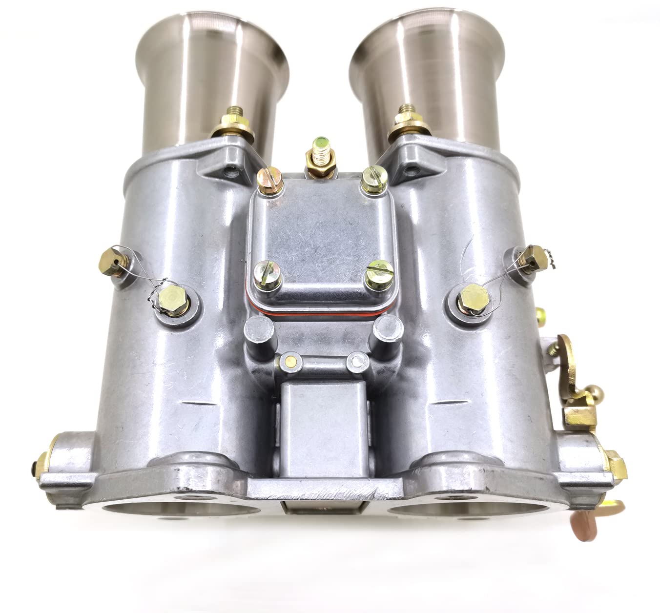 Original Weber 48DCOE Carburetor with Air Horn - Genuine Part #19630.007 - High-Performance Upgrade for Classic Cars & Hot Rods