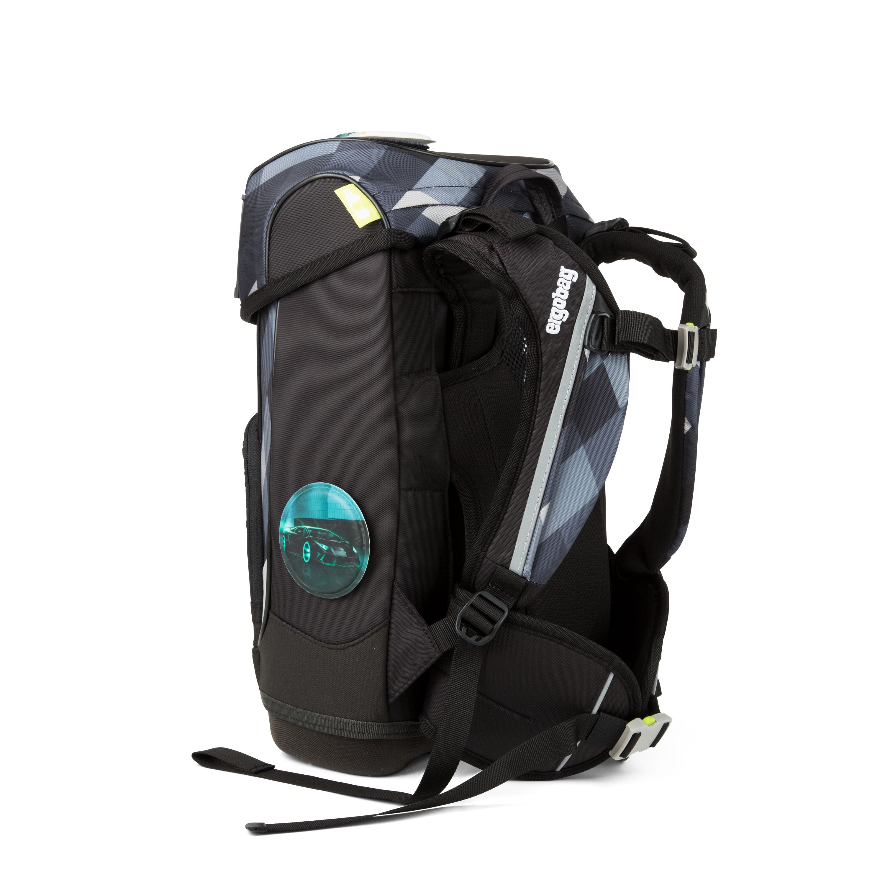 ergobag Cubo Slim RaceBear - Lightweight & Ergonomic Baby Carrier for Comfortable Hands-Free Parenting - Perfect for Hiking, Travel, and Everyday Use