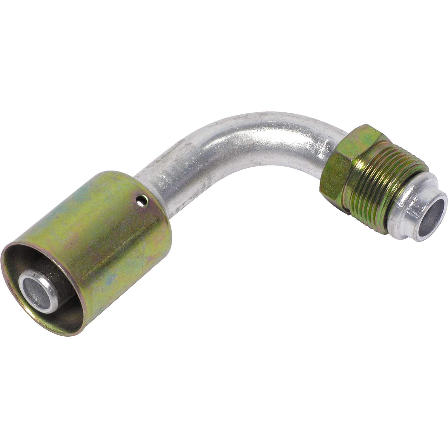 Universal Air Conditioner FT 0100C A/C Refrigerant Hose Fitting - Compatible with Most AC Units - Perfect for Auto Repair, HVAC Maintenance & Home Cooling System Service