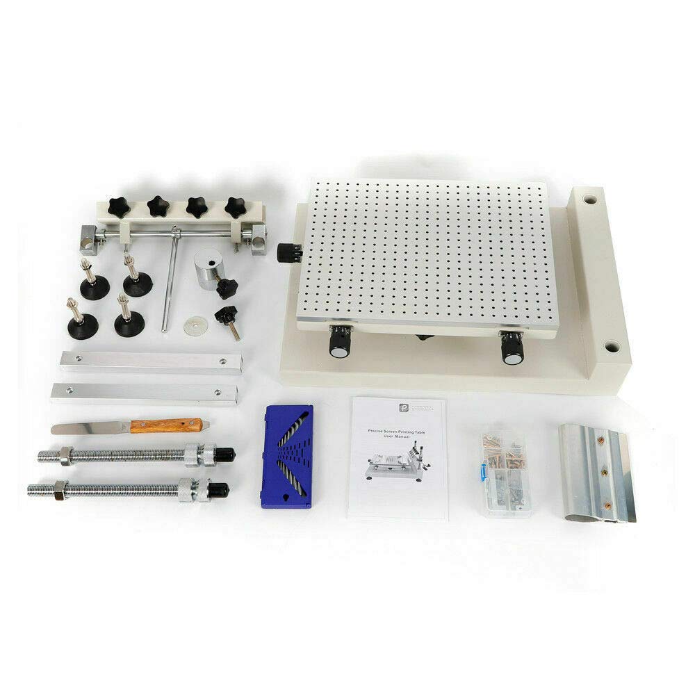 High Precision PCB Stencil Printer Machine 3040 - Adjustable Height SMT Solder Paste Printing Equipment with X/Y-Axis Knobs | Ideal for Electronics Assembly & PCB Prototyping