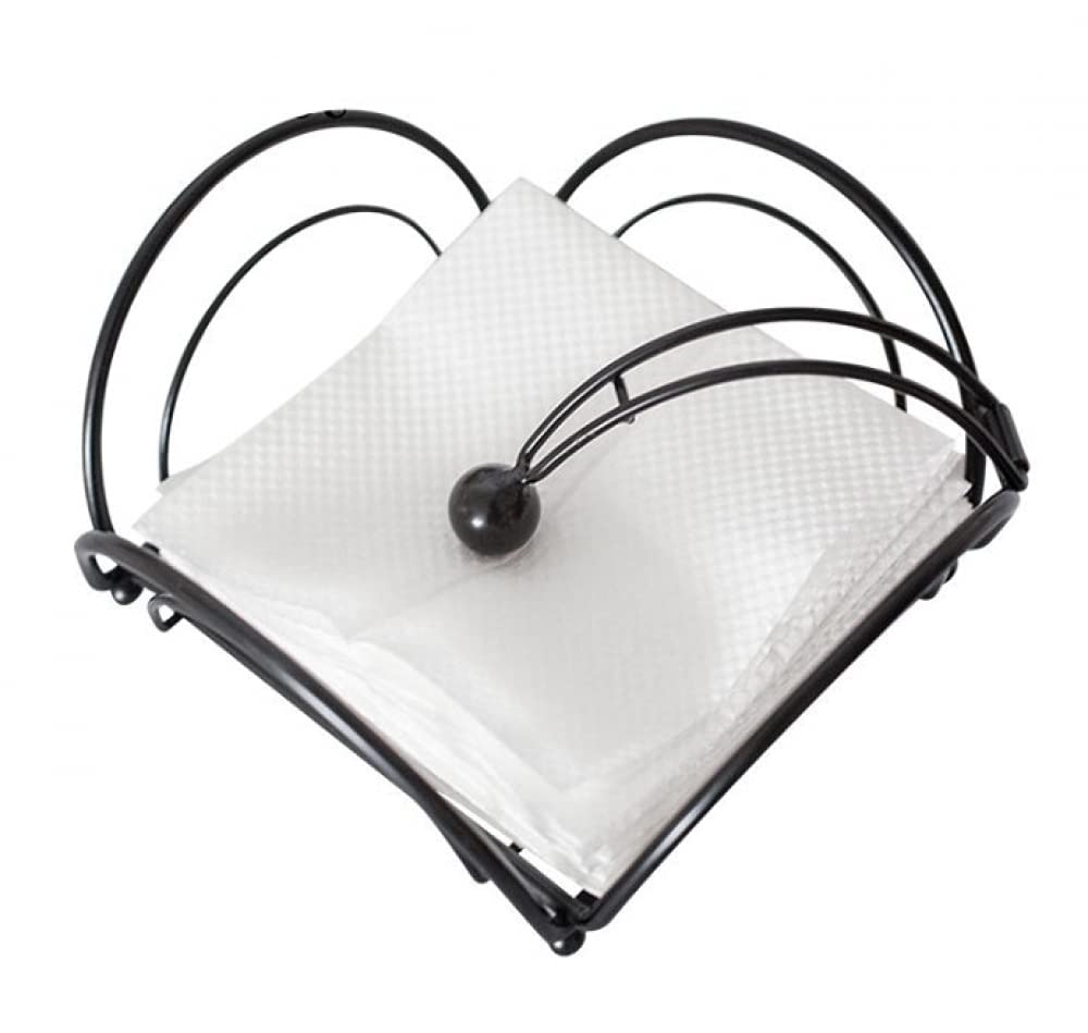 Premium Stainless Steel Napkin Holder - Elegant Table Napkin Dispenser for Kitchen, Dining Room & Living Room | Perfect for Restaurants, Parties & Home Decor