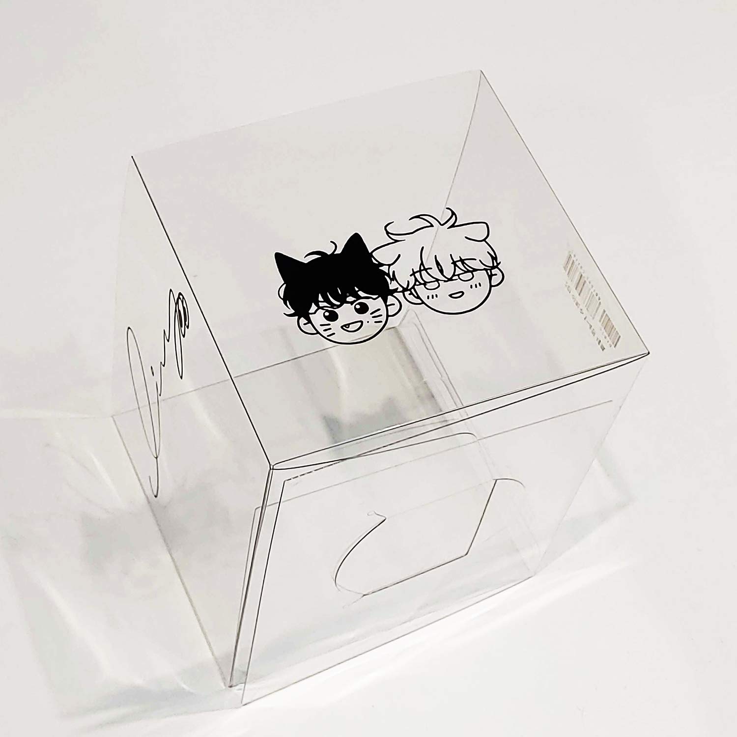 LEZHIN Heesu in Class 2 Complete Set (Vol.1-4) with Epilogue Book & Signed Transparent Bookcase - Korean Webtoon Collection for Manga Fans & Book Lovers