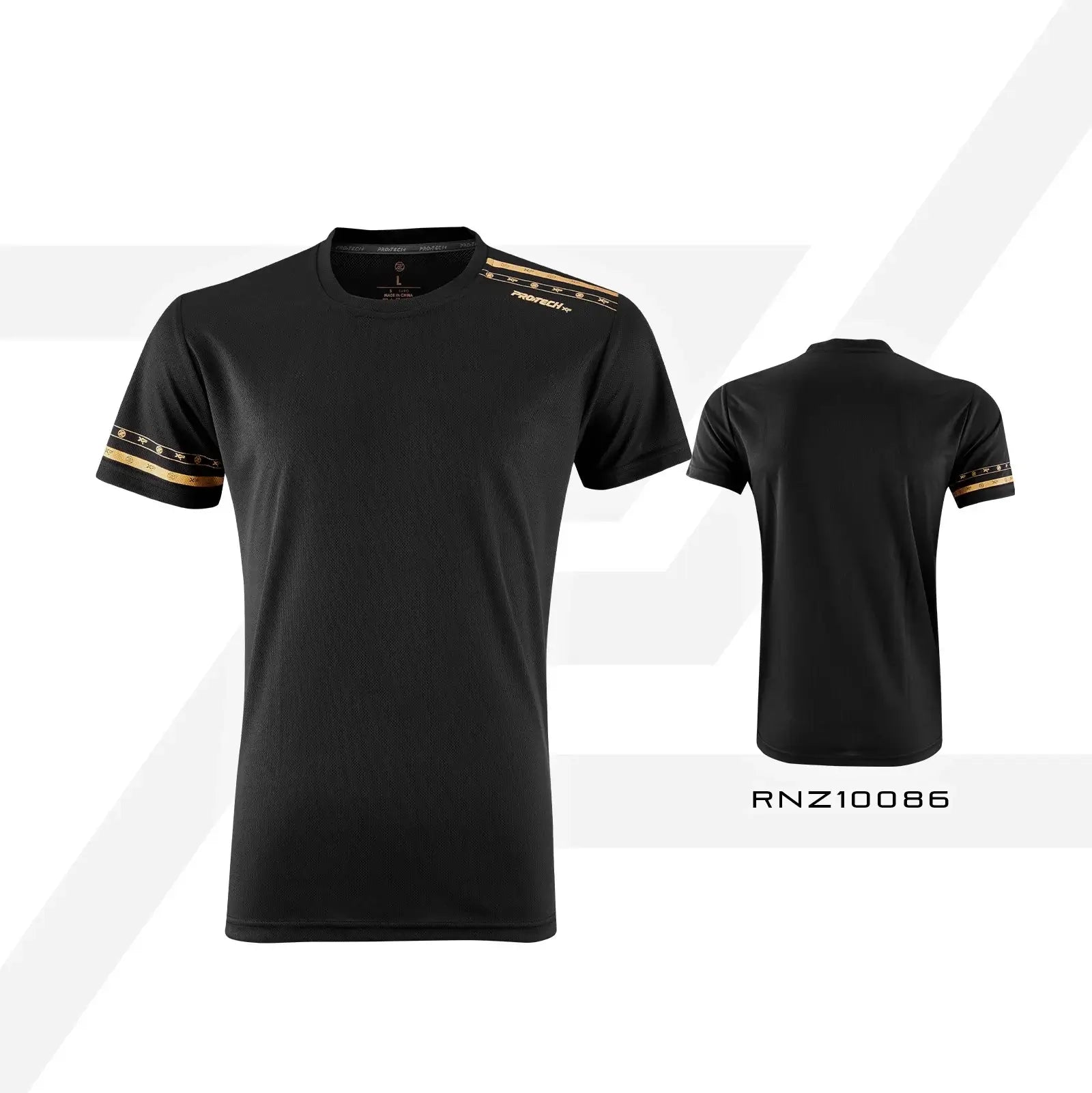 PROTECH Dry Fit Sport Graphic Training Jersey - Breathable Moisture Wicking Workout Shirt for Men & Women | RNZ10086 | Perfect for Gym, Running & Outdoor Sports Activities
