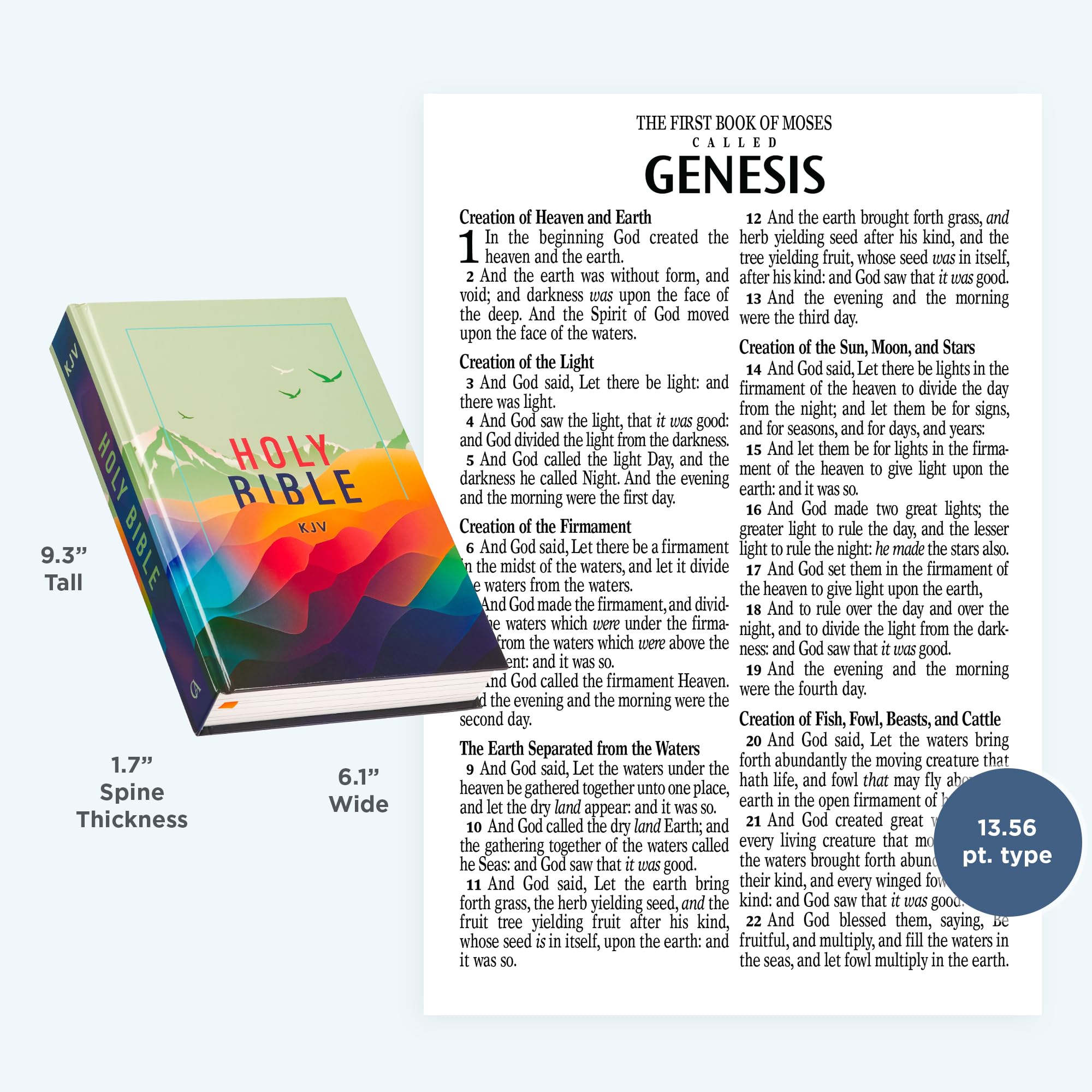 KJV Kids Bible - Colorful Hardcover for Ages 8-12 | Perfect Gift & Sunday School Study