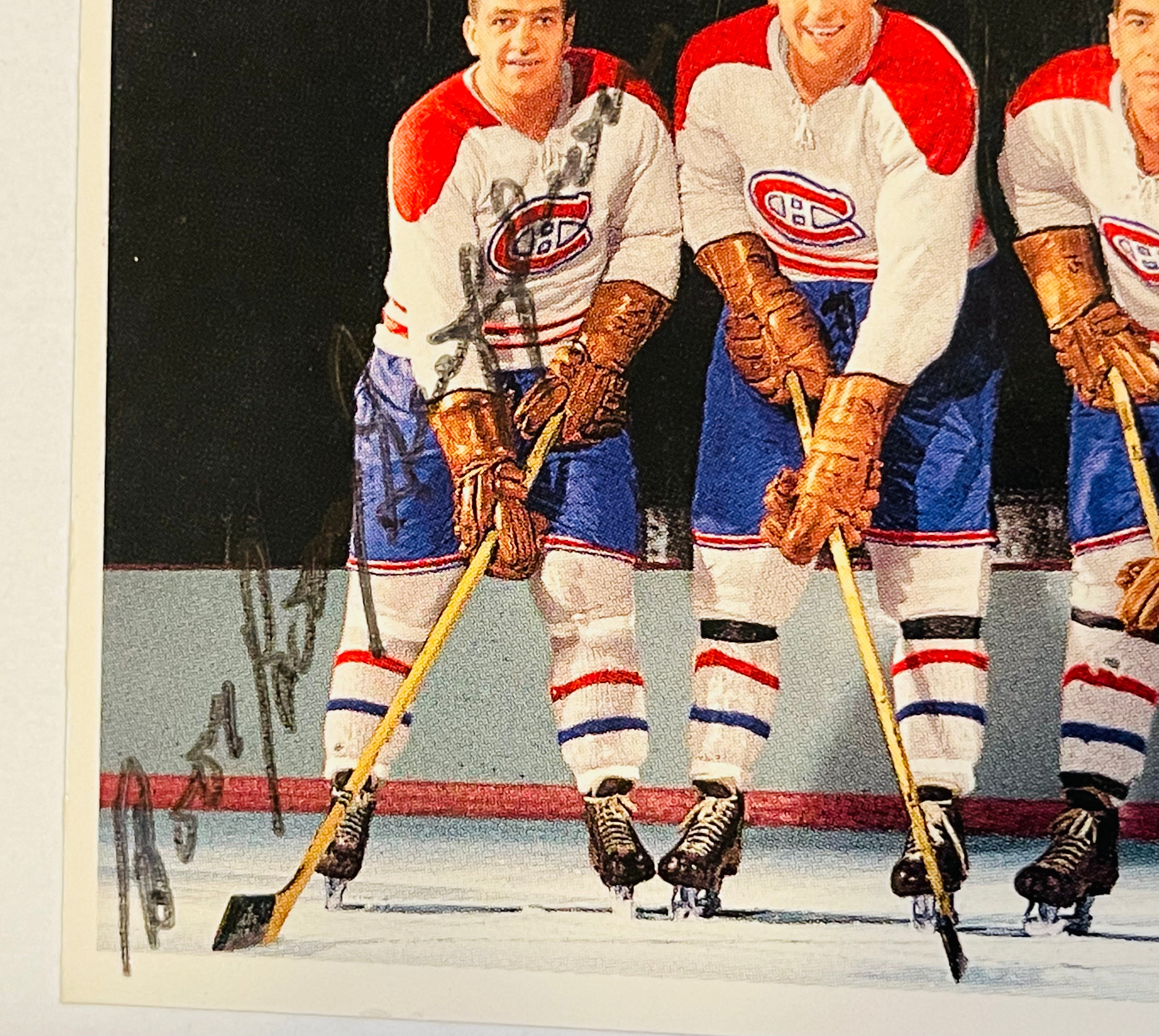 Rare Signed Geofrion Hockey Card with COA - Authentic Collectible for Fans & Memorabilia Enthusiasts - Perfect for Display, Gifts, and Sports Collections