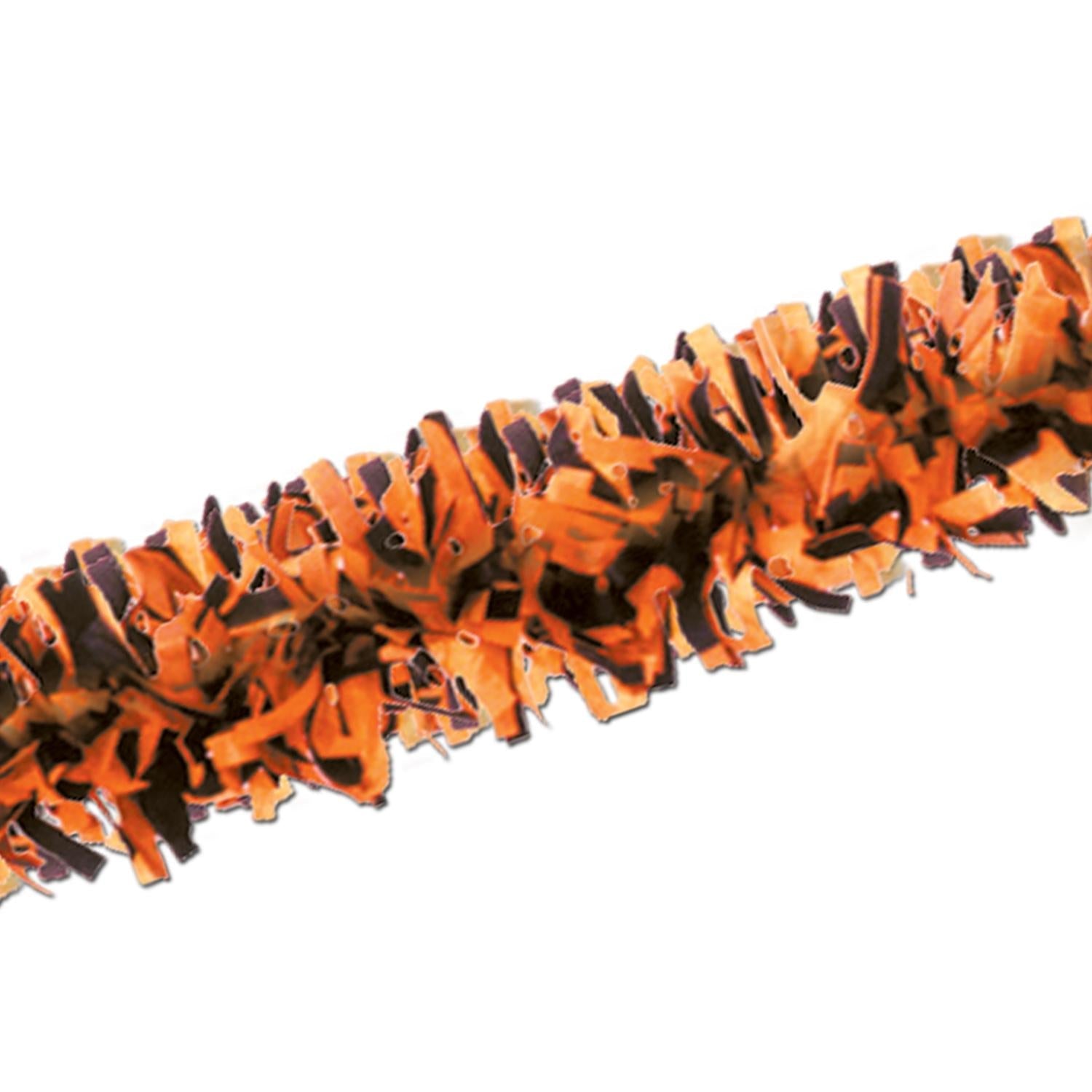 12 Pack Beistle Halloween Tissue Paper Decorations - Orange & Black for Party, Home, and Classroom Decor
