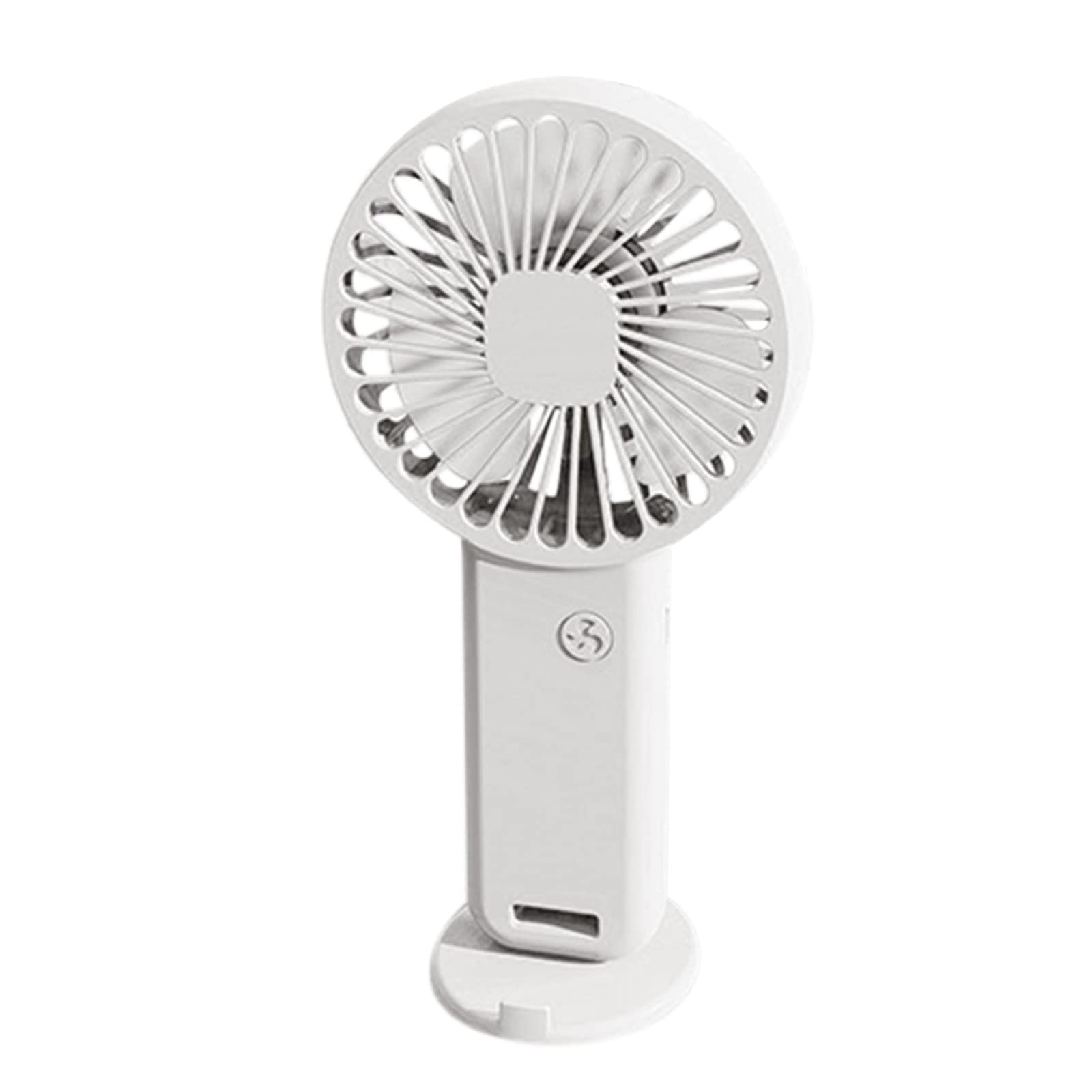 Portable USB Rechargeable Handheld Fan - 3 Speed Adjustable Mini Personal Fan with Foldable Design | Perfect for Outdoor, Travel, Sports, Office & Home Use