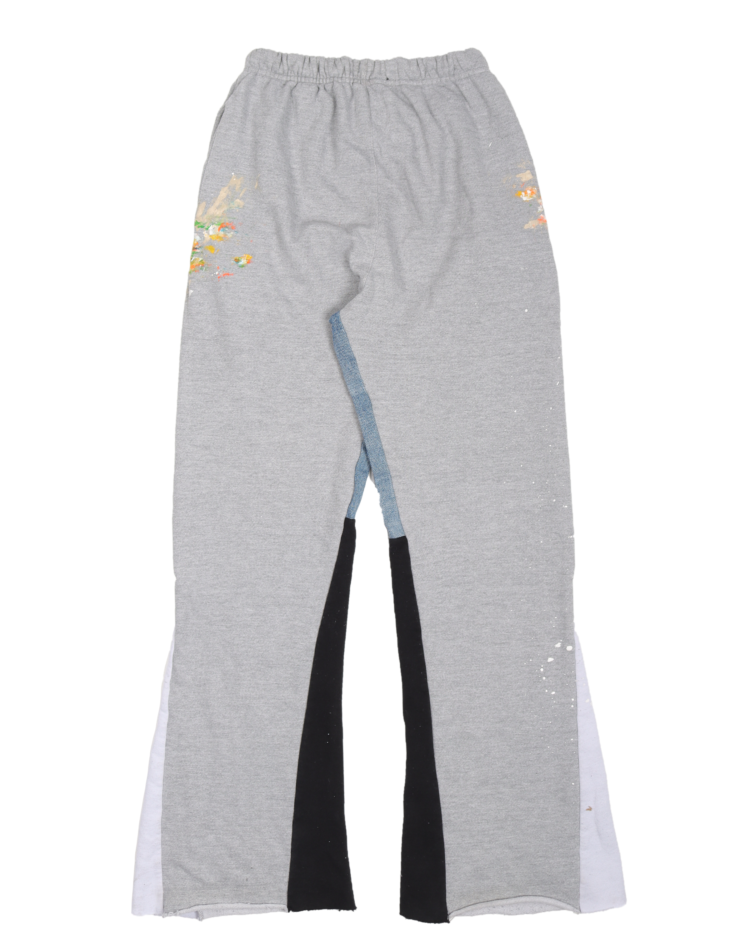LA FLARE Women's High Waist Painted Sweatpants - Soft Joggers with Artistic Print for Lounge, Yoga & Casual Wear