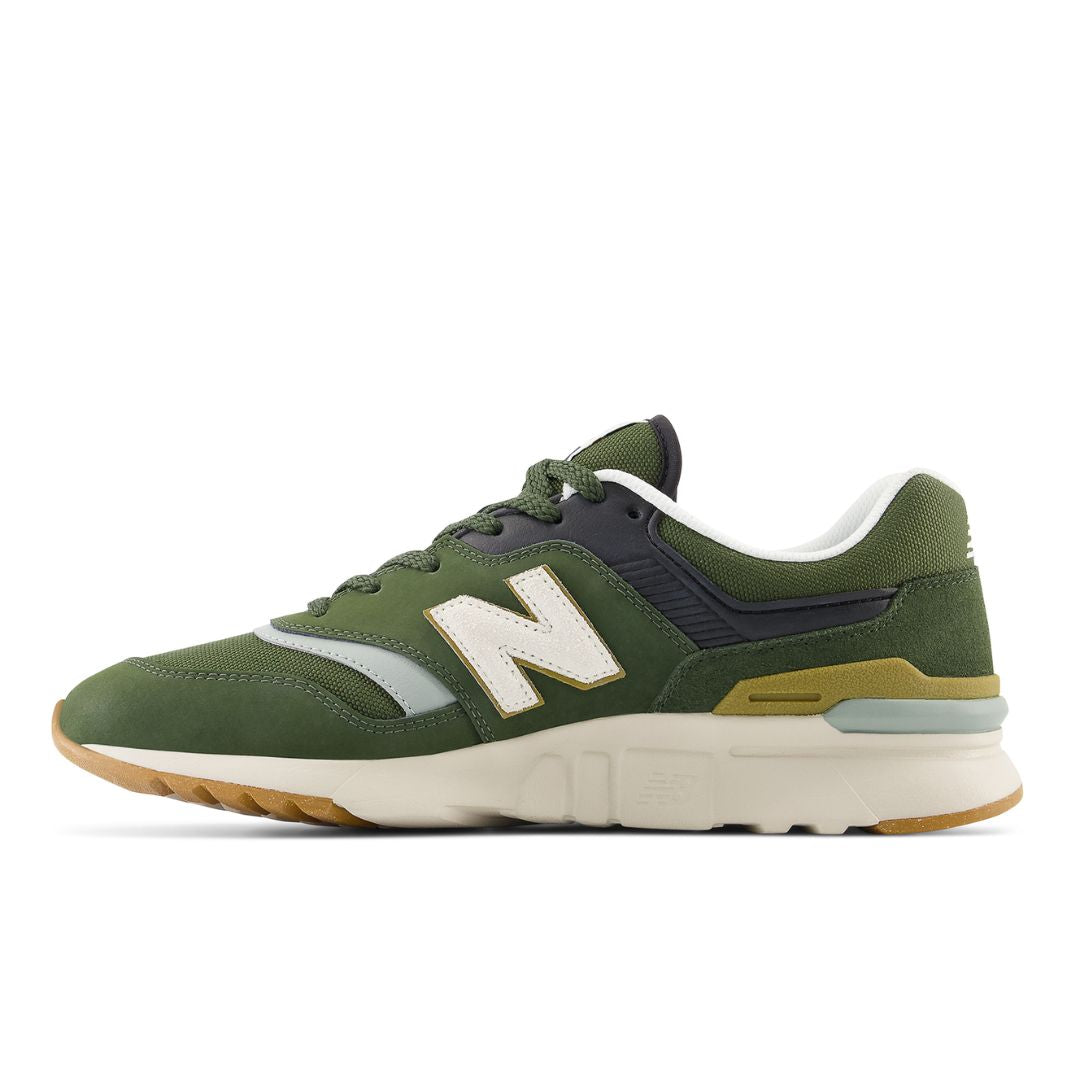 997H Green Sneakers for Men - Comfortable Running Shoes for Jogging, Gym & Casual Wear - Lightweight Athletic Footwear for Daily Use