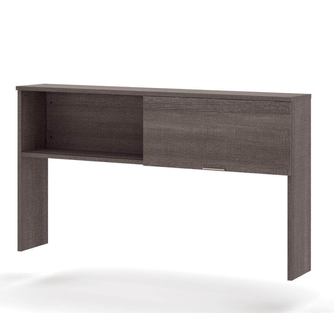 Pro Linea Desk Hutch with Doors - 2 Color Options | Home Office Storage & Organization Solution