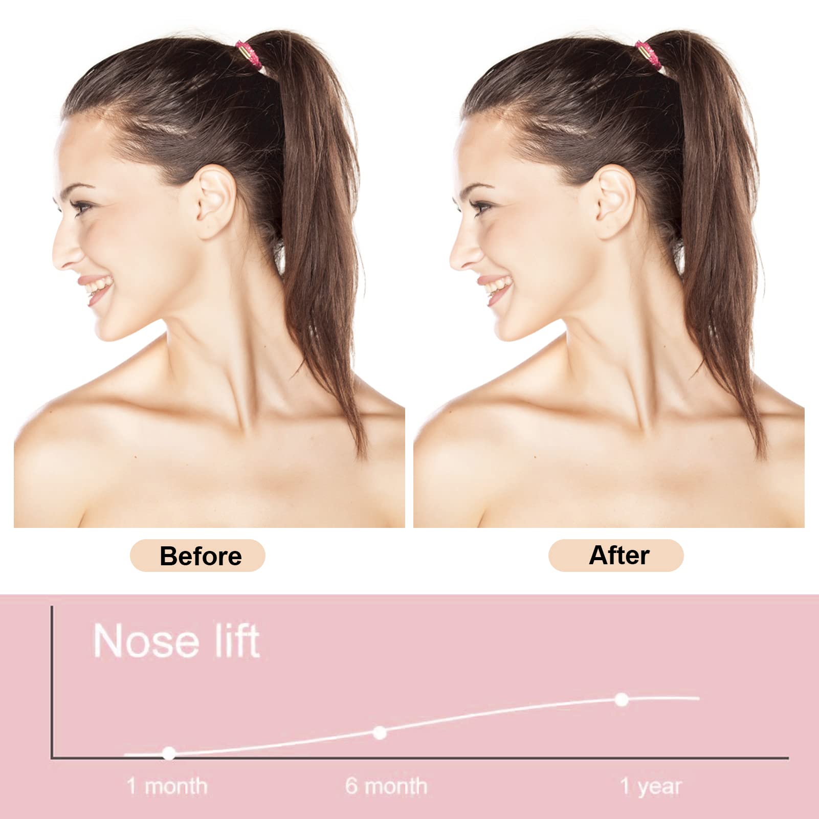 Portable Nose Shaper Clip - Natural Nose Straightener & Lifting Tool for Slimmer Nose Shape | Perfect for Daily Use, Makeup Application & Beauty Enhancement