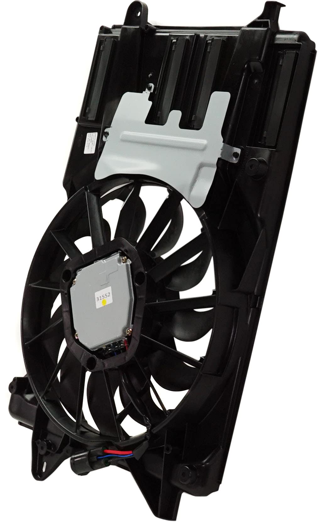 Go-Parts - Replacement Radiator Fan Assembly for Chevrolet Malibu 2016-2020 (2.0L Engine) - Perfect Cooling Solution for 2017, 2018, 2019 Models - Ideal for Daily Commuting & Hot Weather Driving
