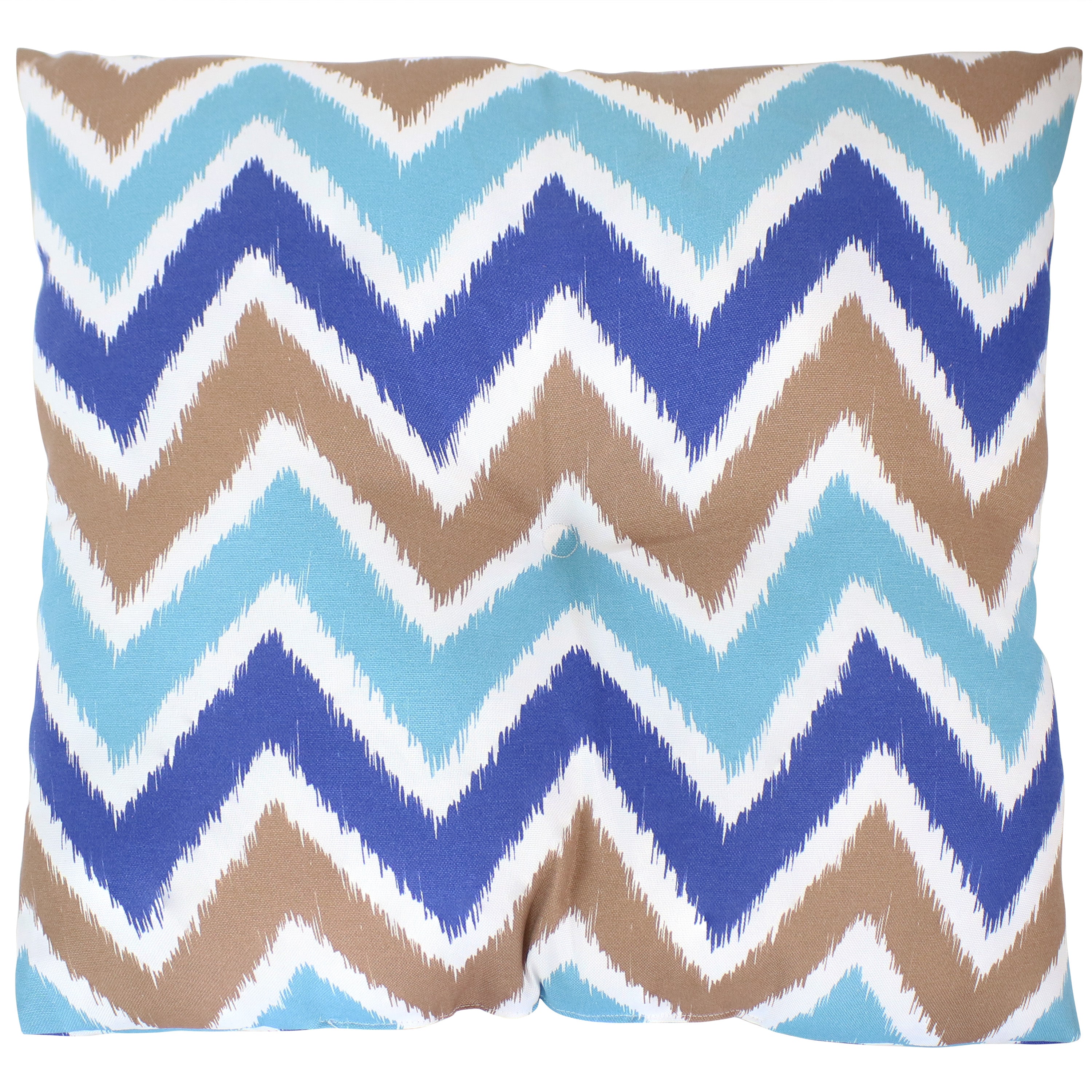 Sunnydaze Tufted Decorative Throw Pillows for Sofa, Couch, Bed - Indoor & Outdoor Use - Waterproof & UV Resistant - Perfect for Patio, Garden, Living Room, and Bedroom Decor