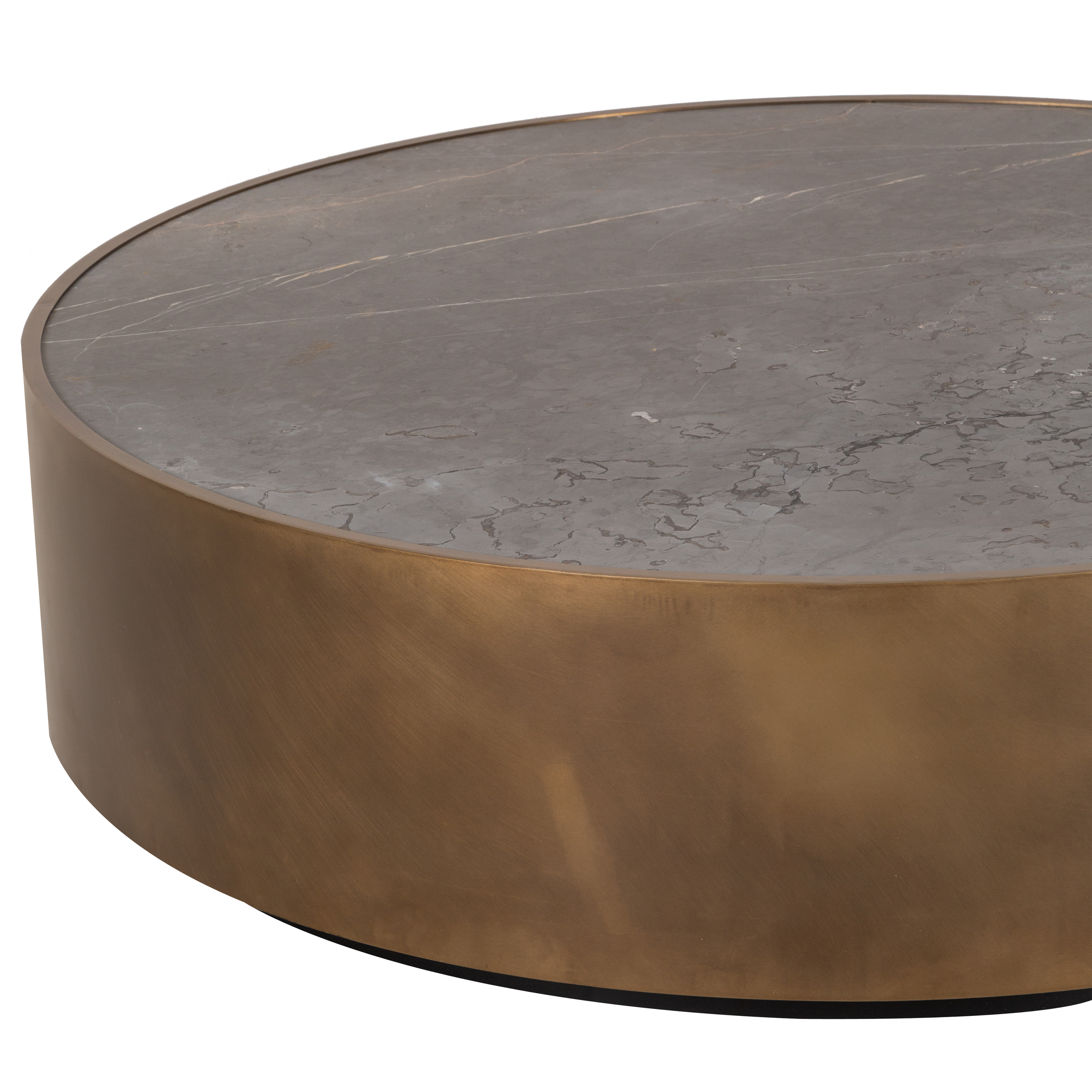 Round Coffee Table - Modern Pedra Design for Living Room, Lounge & Office - Durable & Stylish Home Decor
