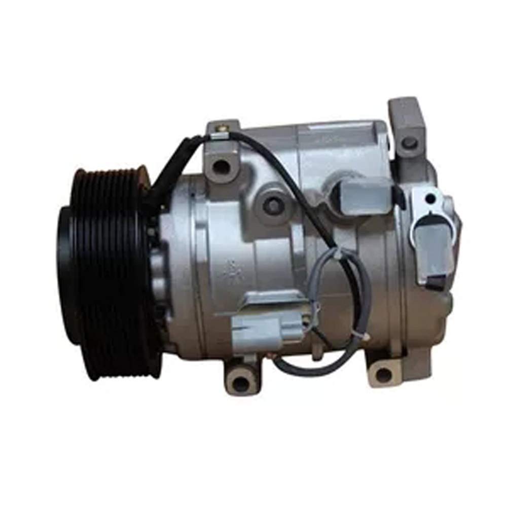 Hitachi Wheel Loader AC Compressor AT168543 - Compatible with LX100-5, LX120-5, LX150-5 Models | Replacement for Air Conditioning System | Ideal for Construction & Heavy Equipment Maintenance