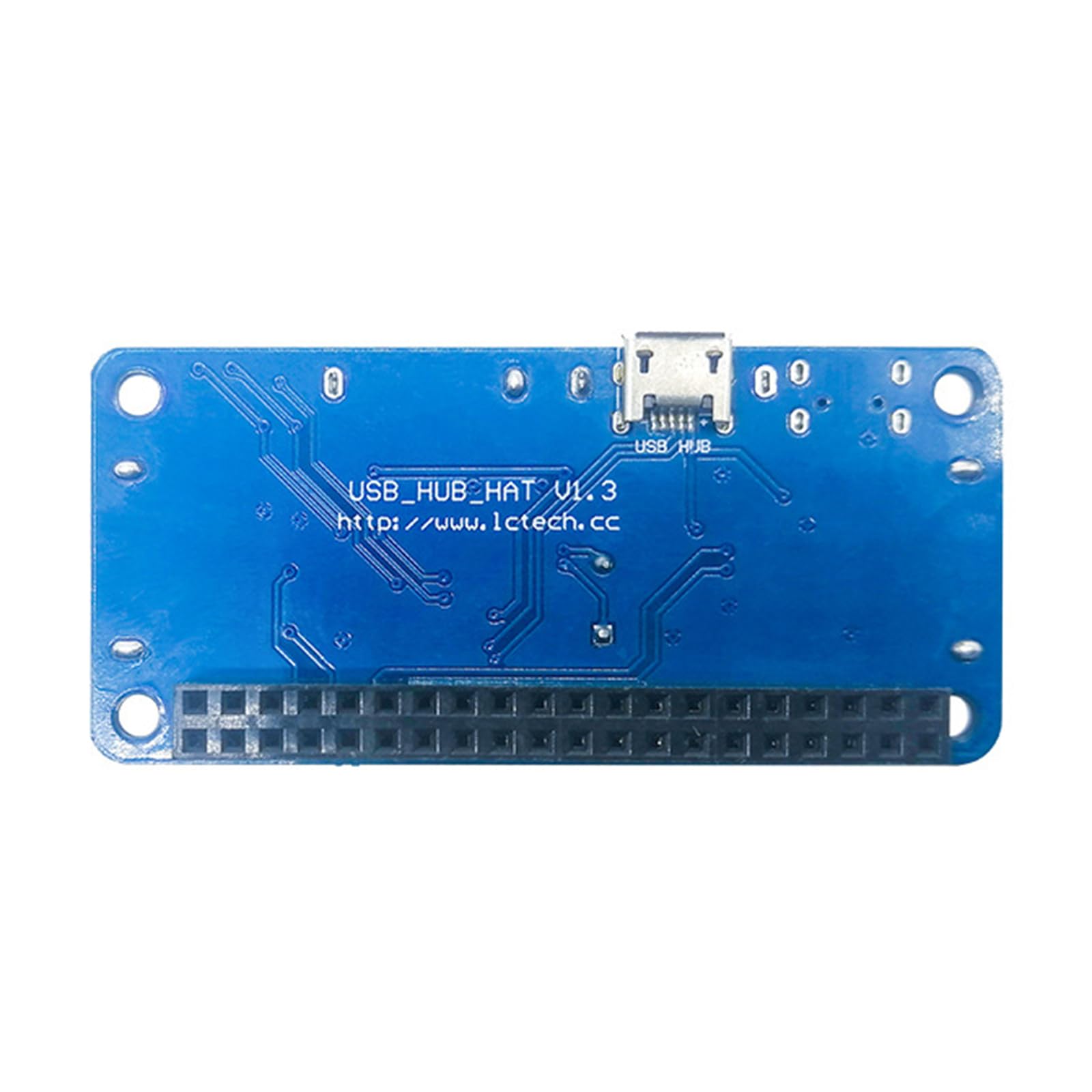 Raspberry Pi USB Hub 4-Port 3.0 with UART Chip - Perfect for DIY Projects & IoT Devices