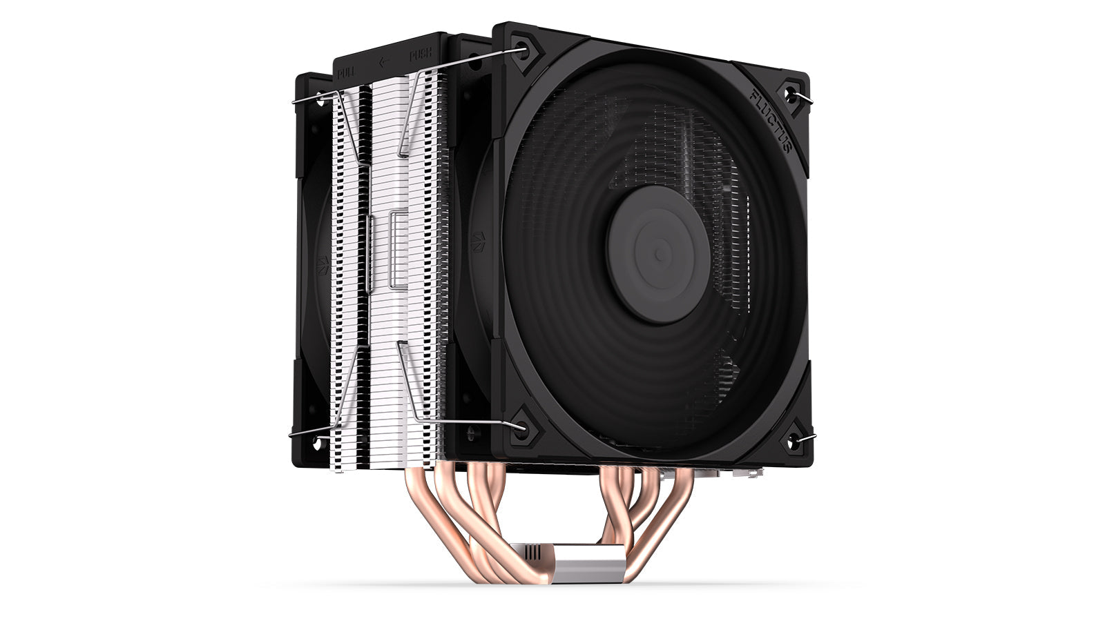 Endorfy Fera 5 Dual Fan CPU Air Cooler - High Performance PC Cooling System with 120mm PWM Fans for Intel/AMD Processors - Perfect for Gaming Rigs and Workstation PCs (EY3A006)