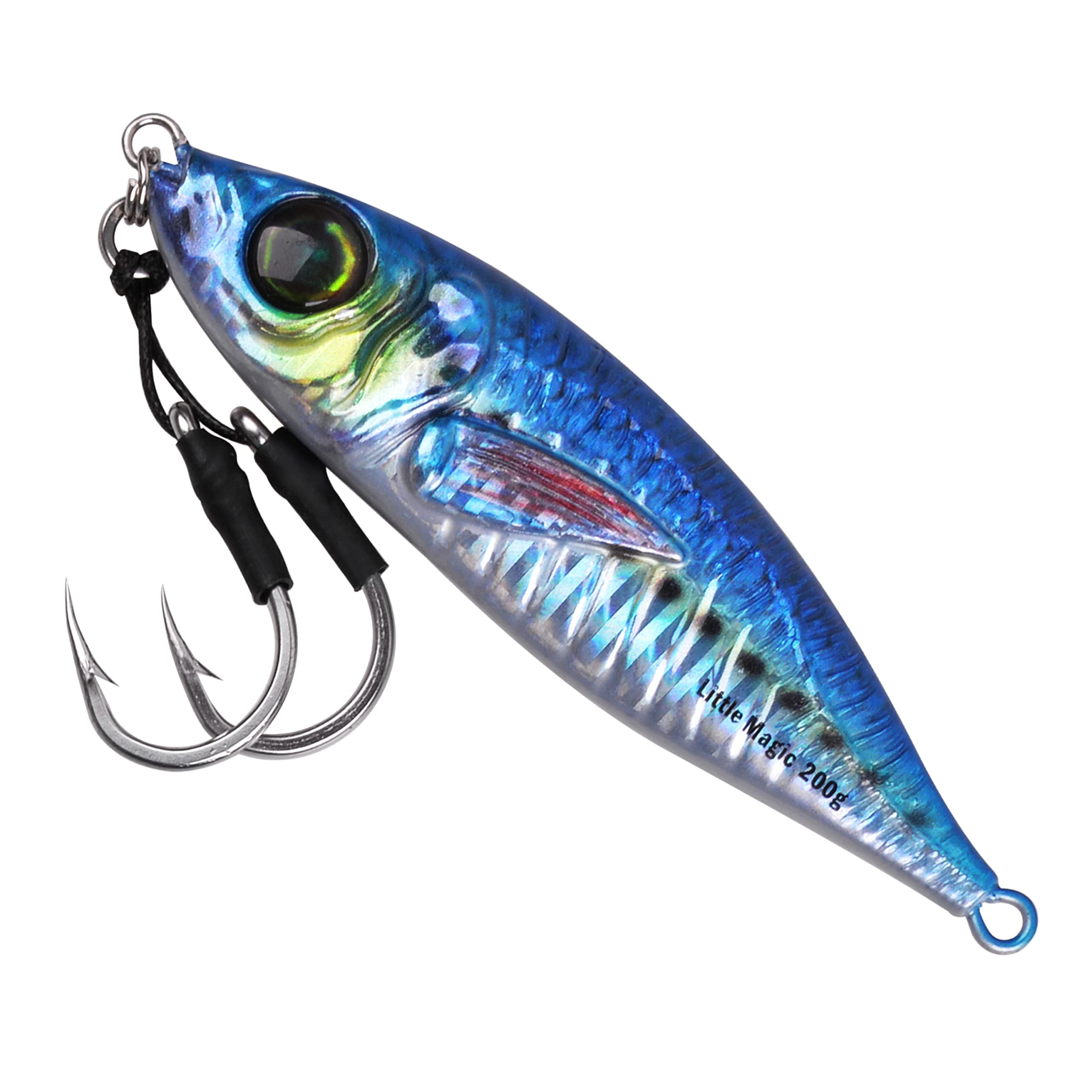 OROOTL Saltwater Fishing Jigs - Slow Pitch Vertical Jigging Lures with Assist Hooks | Heavy Metal Blade Baits for Tuna, Bass, Grouper, Snapper & Salmon | Perfect for Deep Sea Fishing & Offshore Angling Adventures