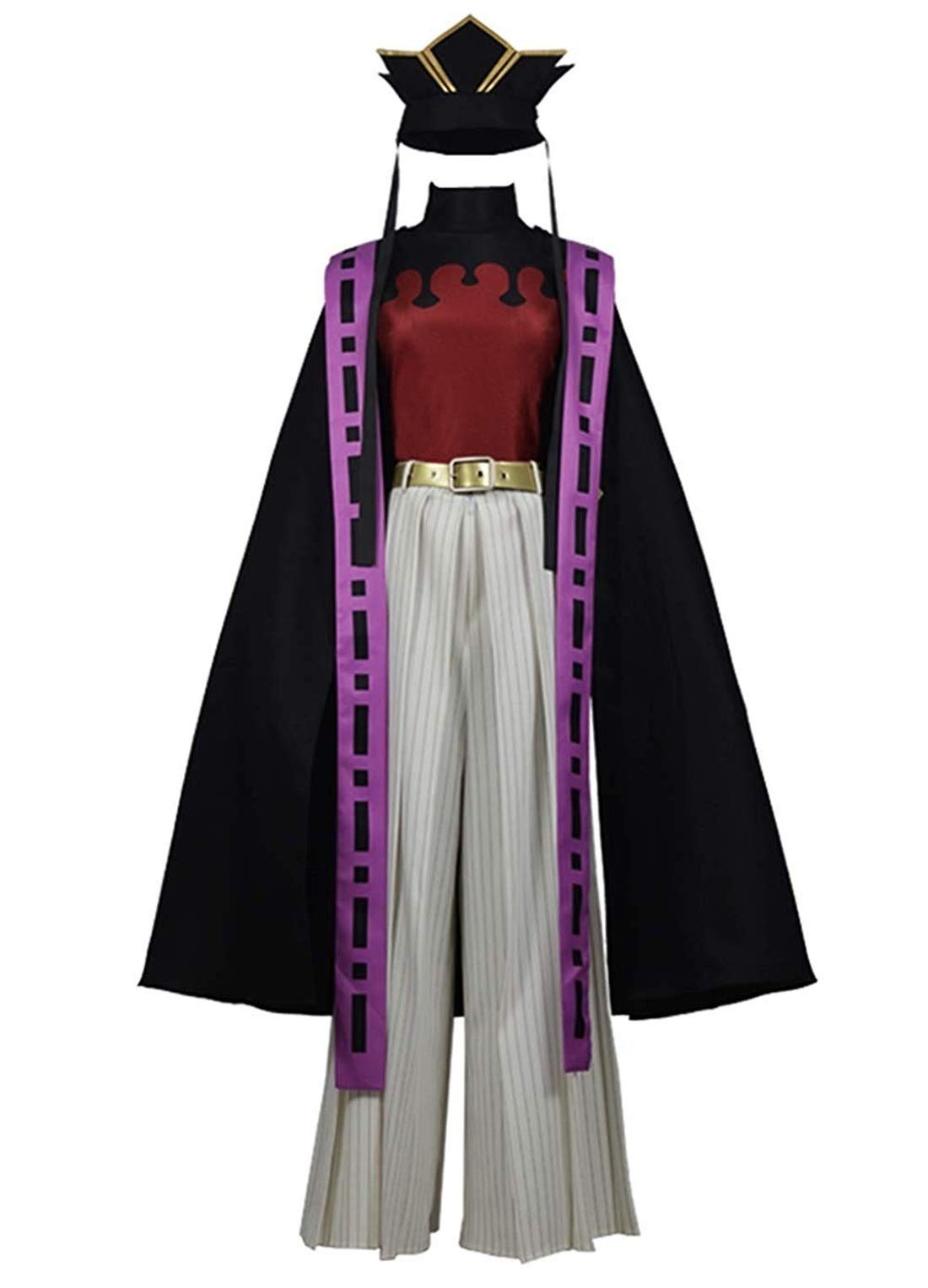 Demon Slayer Kimetsu no Yaiba Douma Cosplay Costume - Anime Kimono Outfit Full Set with Accessories for Halloween, Conventions & Cosplay Events