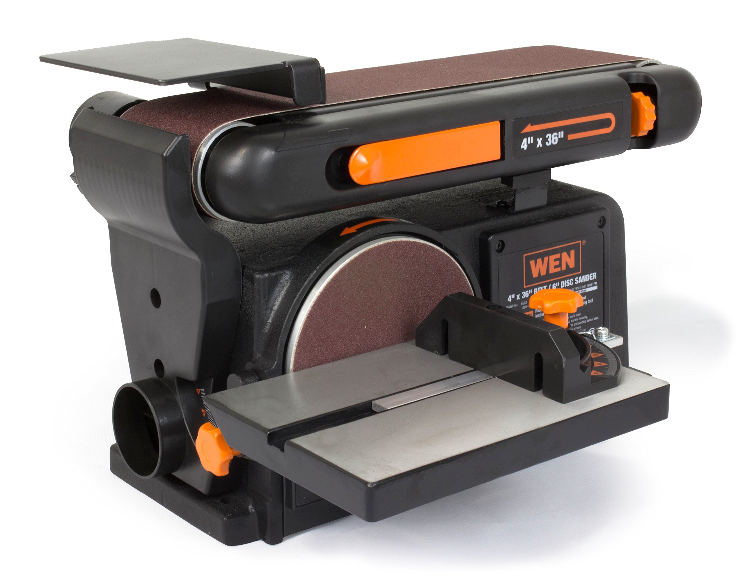 WEN 16-Inch Variable Speed Scroll Saw with Belt Disc Sander Combo - Perfect for Woodworking, DIY Projects & Crafting