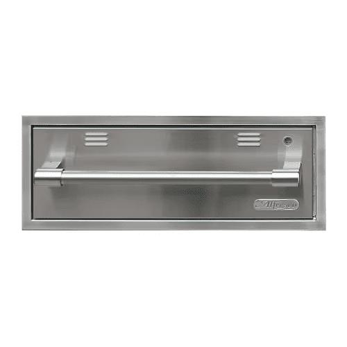 Alfresco AXEWD 30 Inch Outdoor Electric Warming Drawer - Stainless Steel Food Warmer for Patio, BBQ & Entertaining - Perfect for Keeping Dishes Warm at Parties & Outdoor Dining